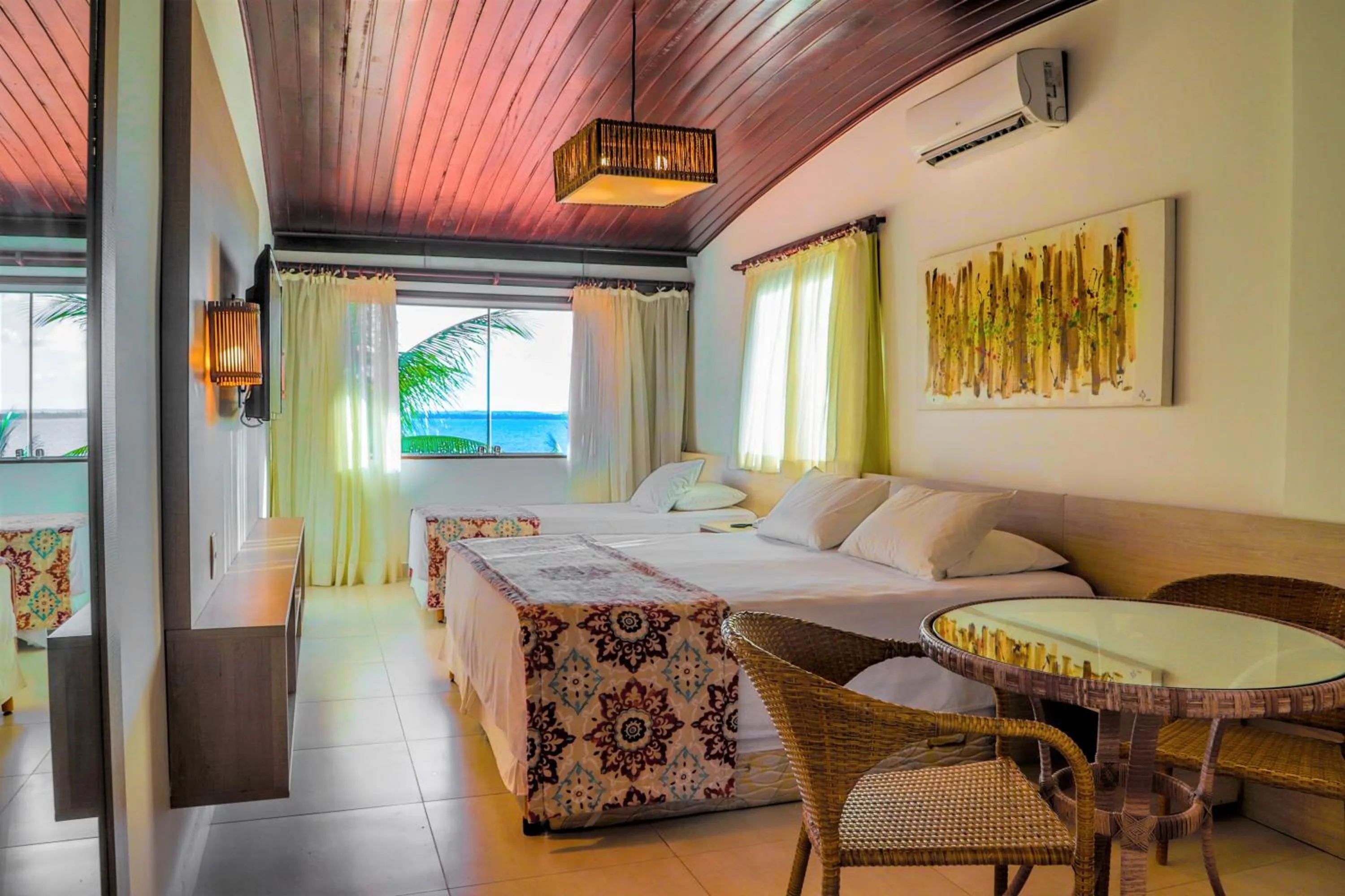 Photo of the whole room, Bed in Serrambi Resort