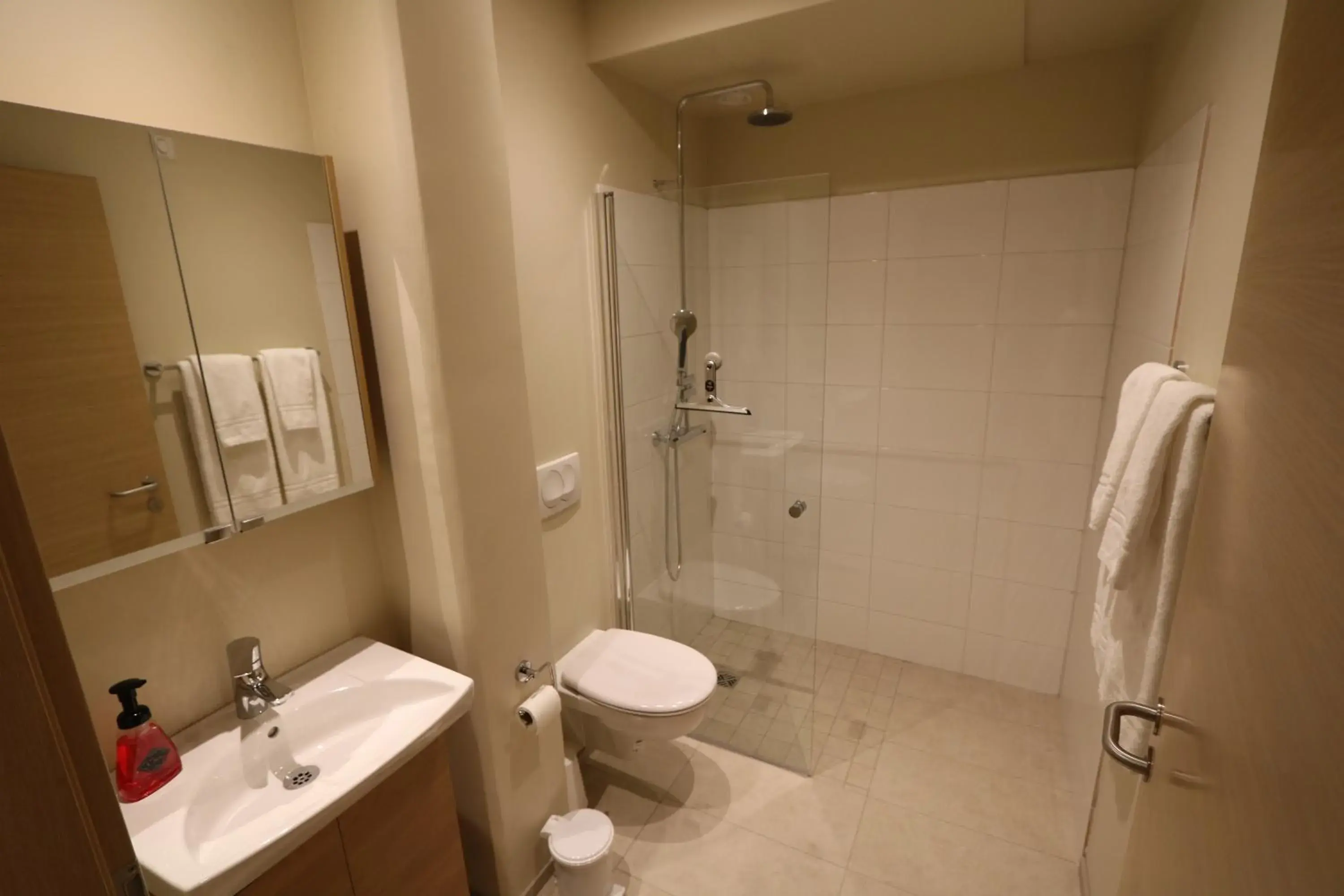 Shower in K16Apartments Shower in K16Apartments