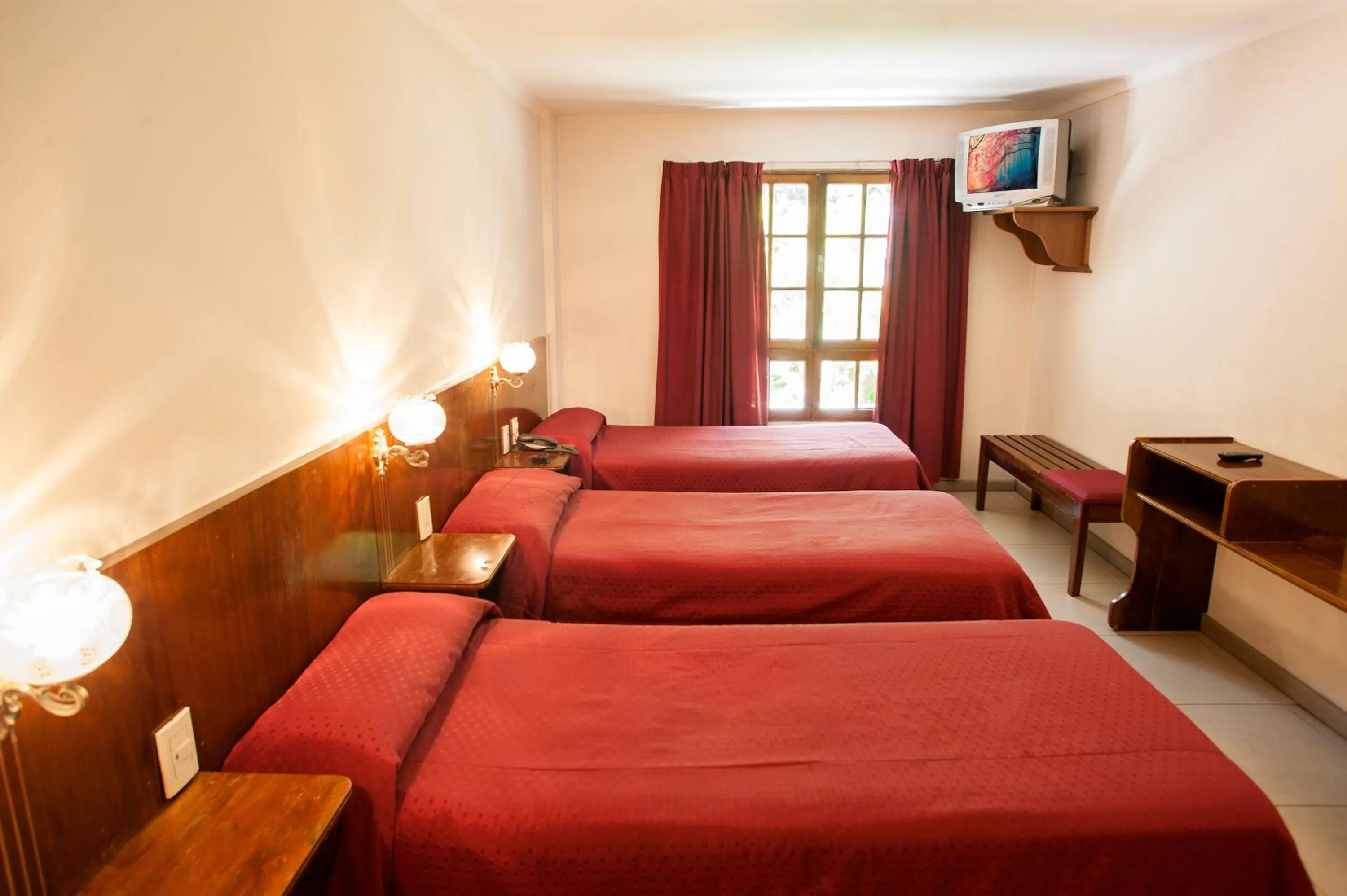 Bed in Hotel Princess