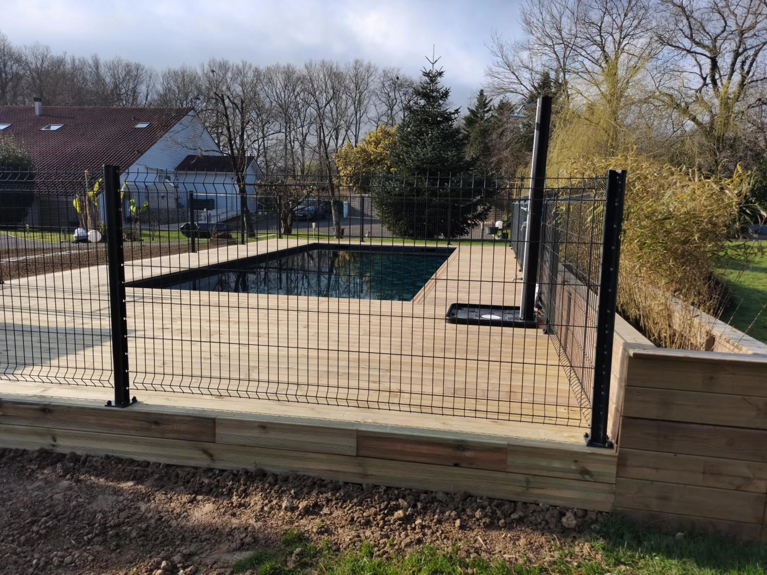 Swimming pool in Au Petit Pédegouaty