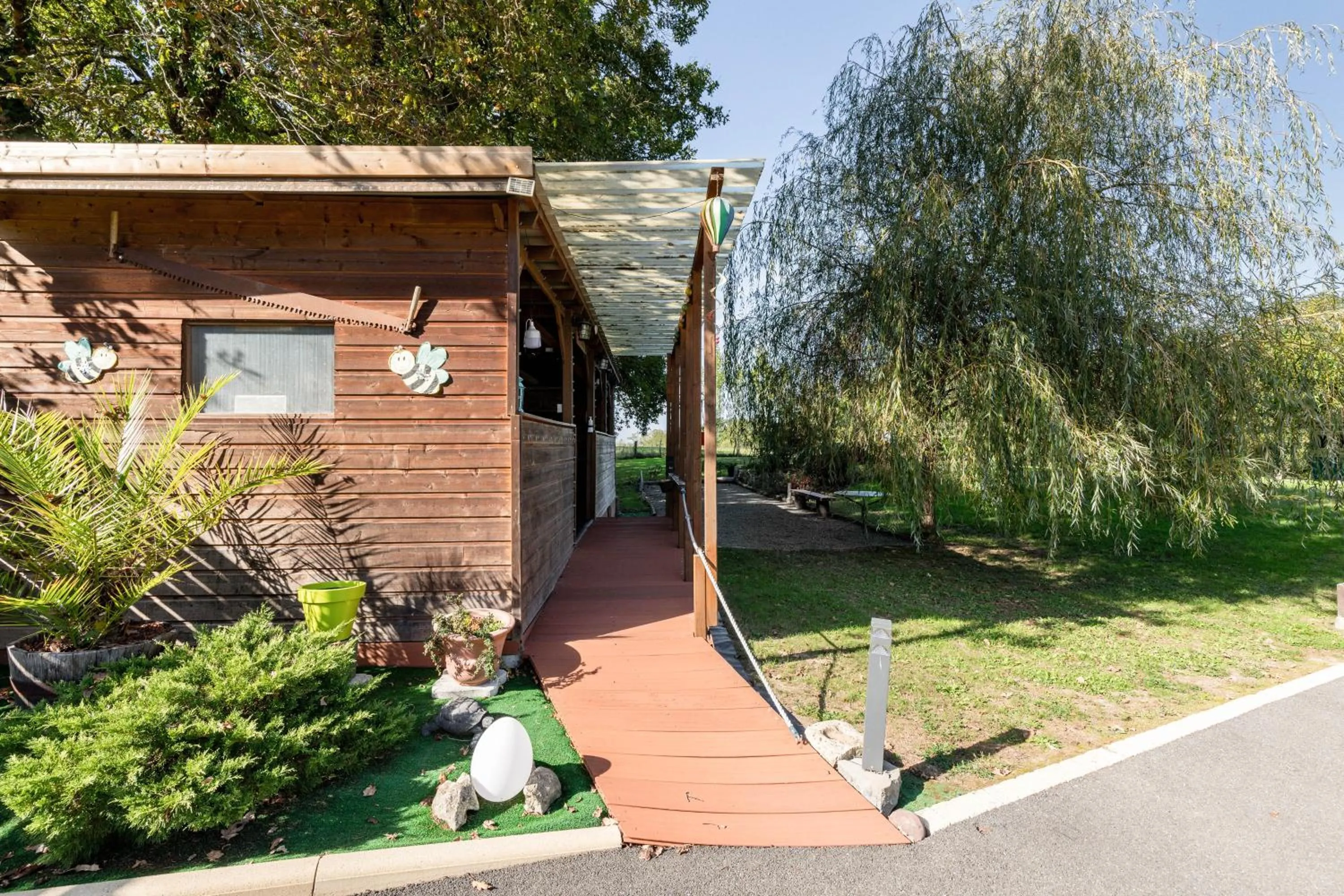 Children play ground in Au Petit Pédegouaty
