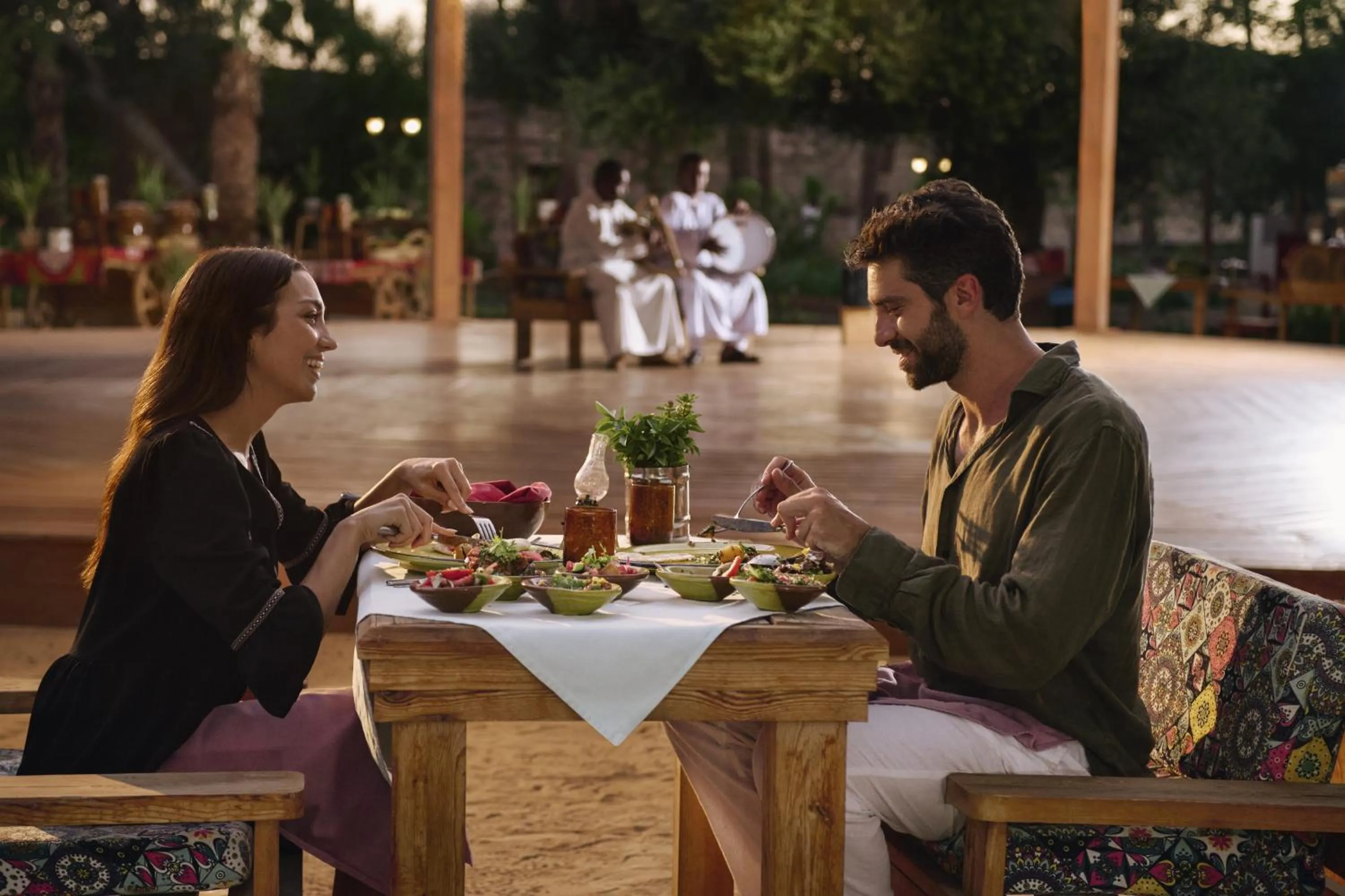 Evening entertainment in Movenpick Resort El Quseir