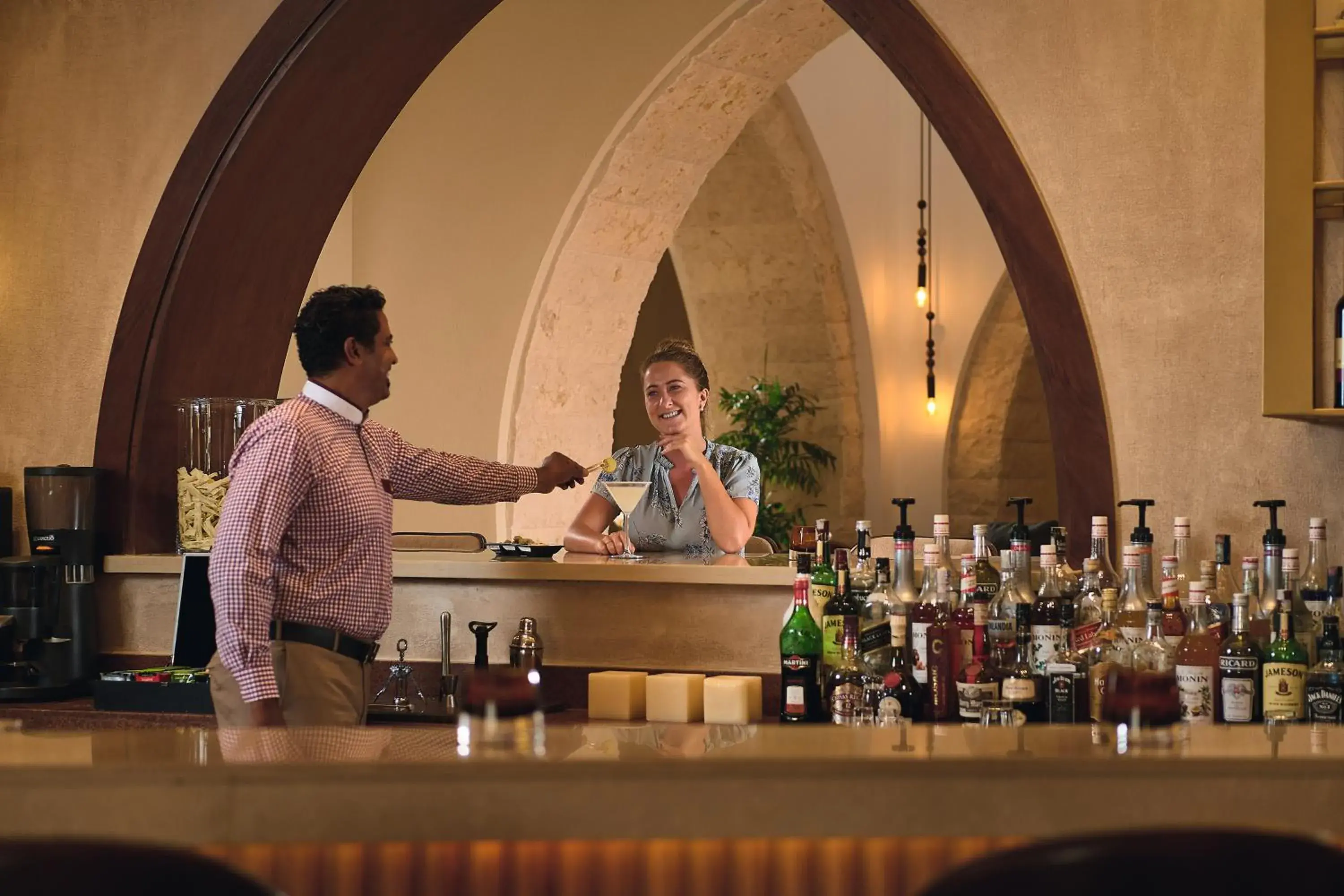 Lounge or bar in Movenpick Resort El Quseir Lounge or bar in Movenpick Resort El Quseir