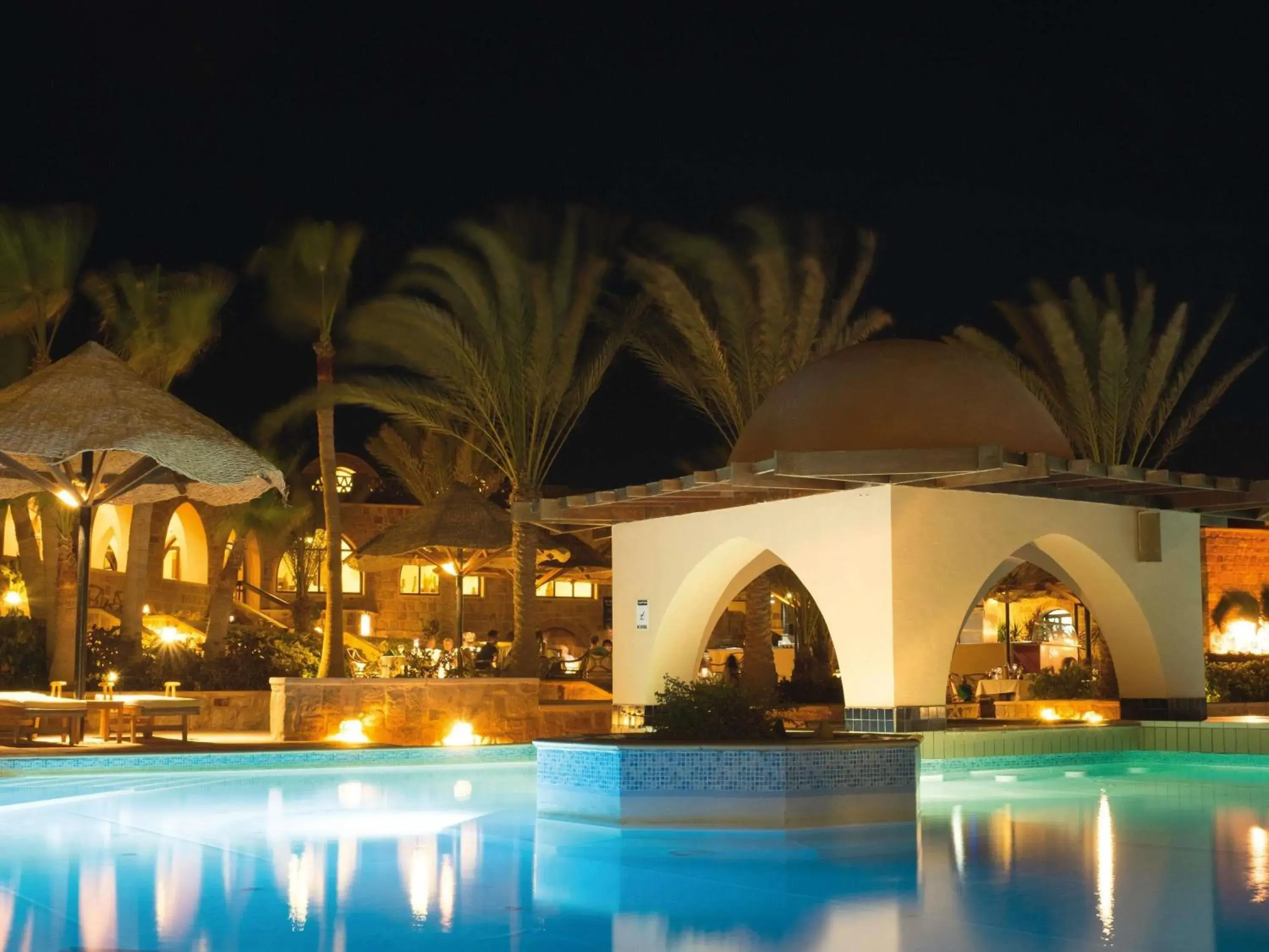 Pool view in Movenpick Resort El Quseir Pool view in Movenpick Resort El Quseir