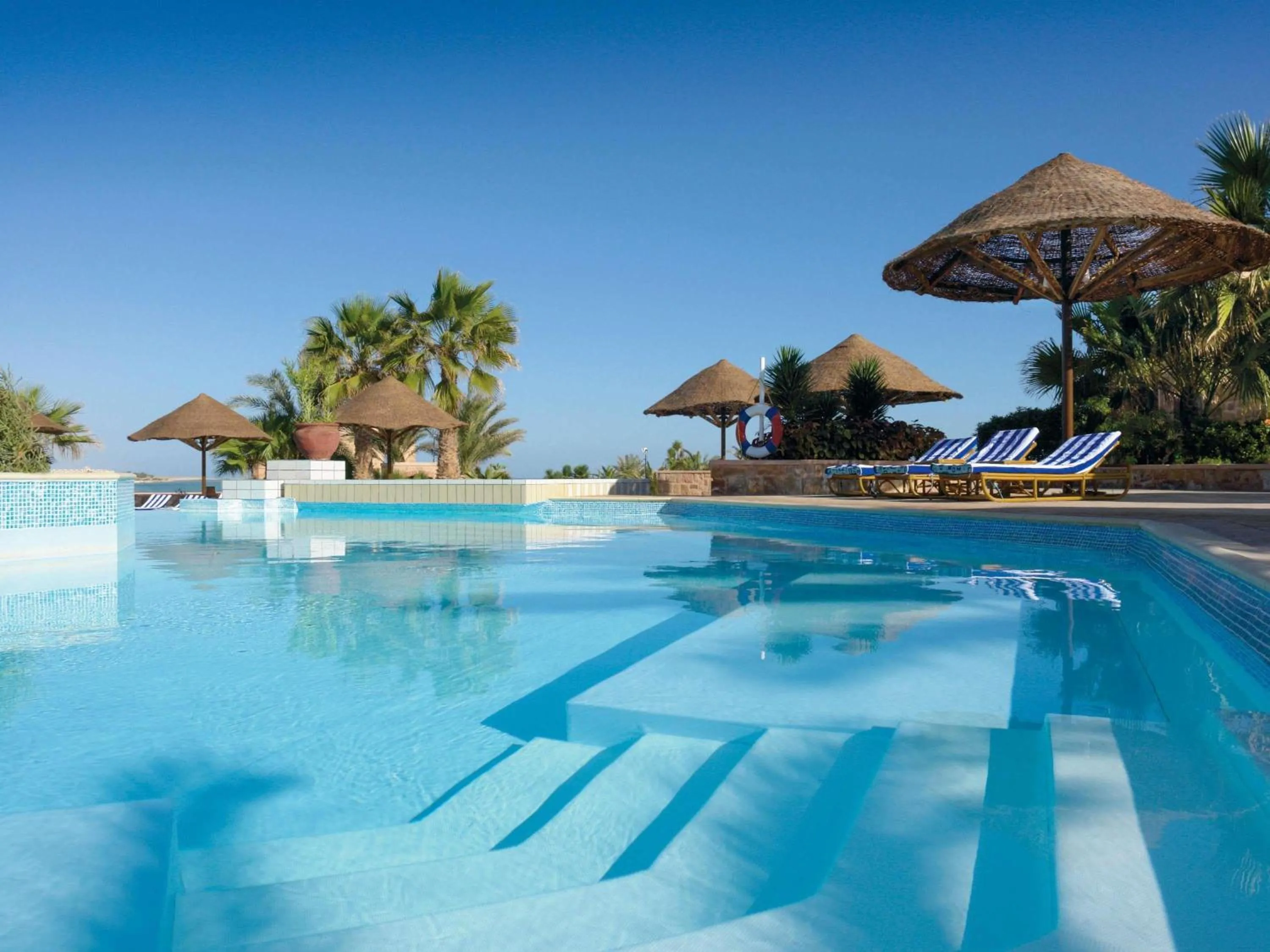 Pool view in Movenpick Resort El Quseir