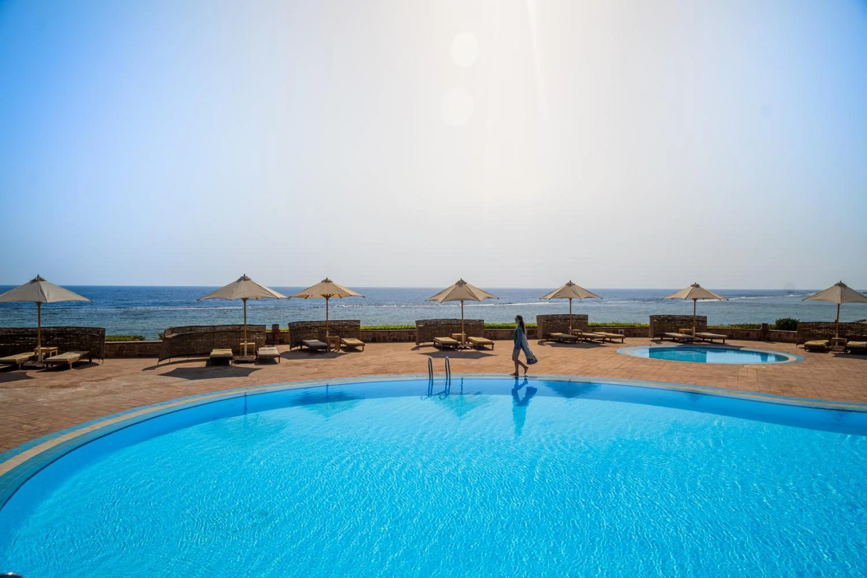 Pool view in Movenpick Resort El Quseir