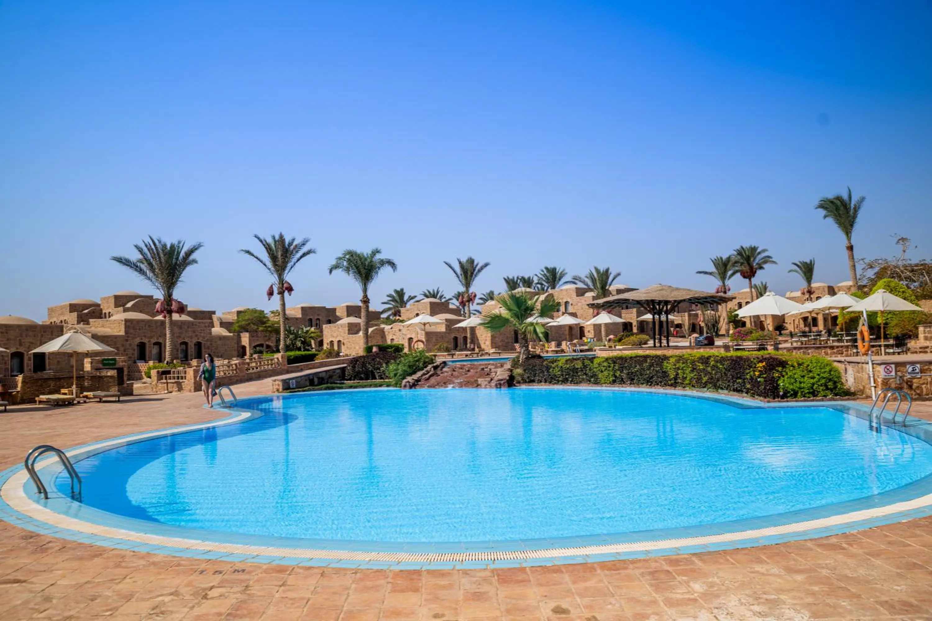 Pool view in Movenpick Resort El Quseir