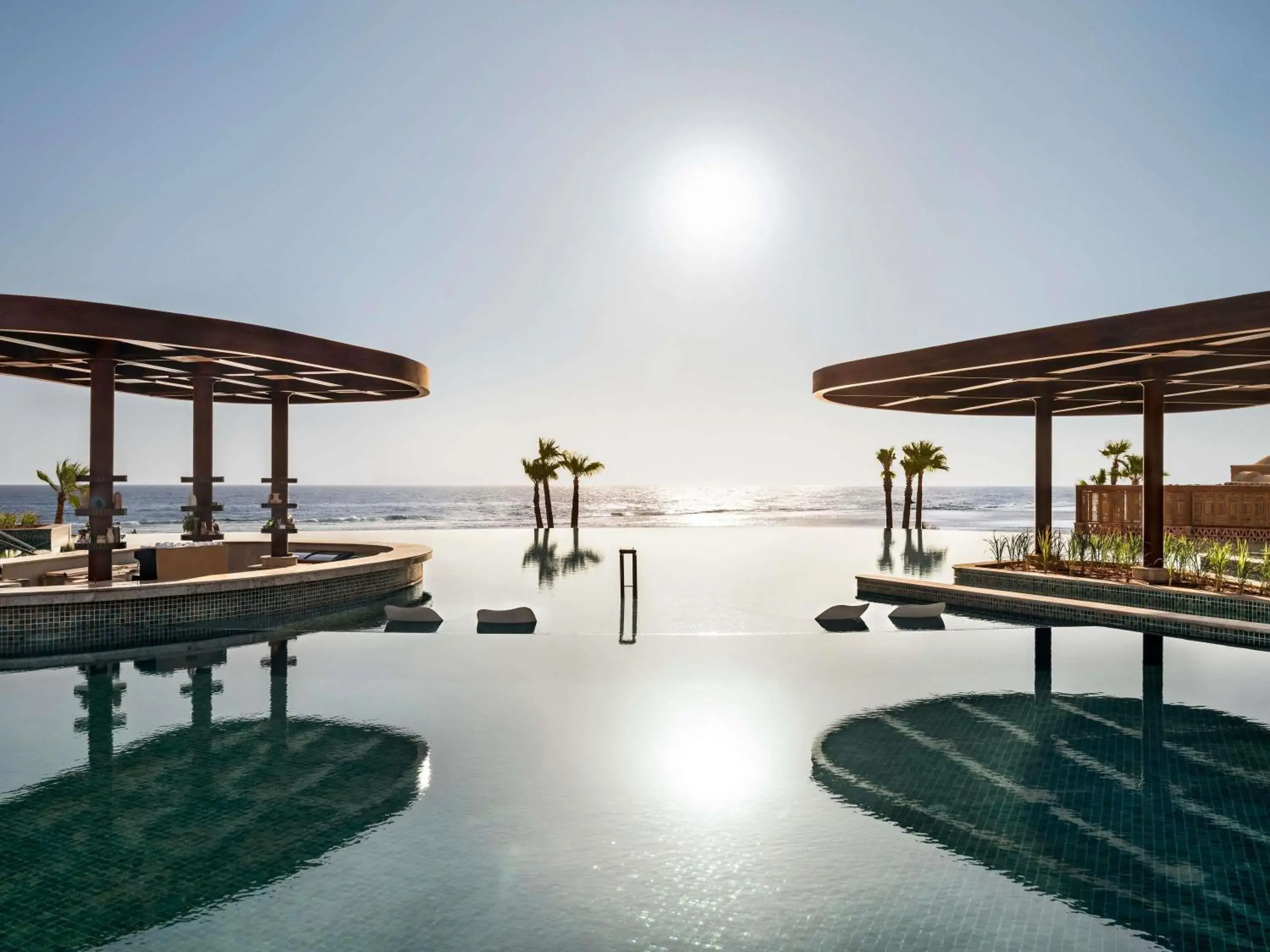 Pool view in Movenpick Resort El Quseir Pool view in Movenpick Resort El Quseir