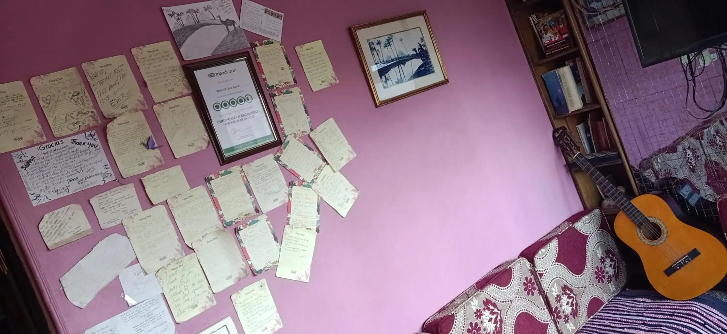 Property building in Wake Up! Cairo Hostel Property building in Wake Up! Cairo Hostel