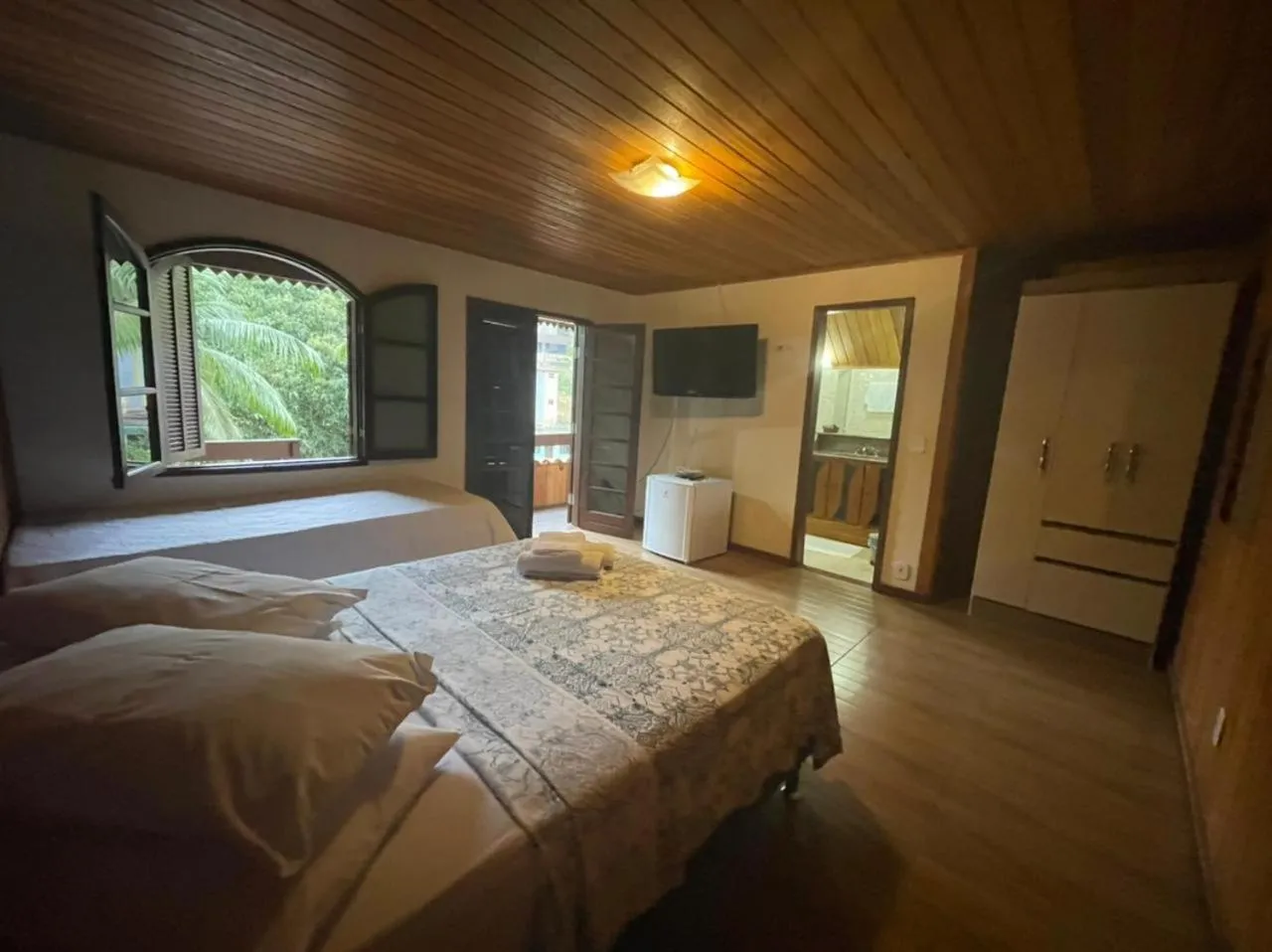 Bed in Suites da Cabana
