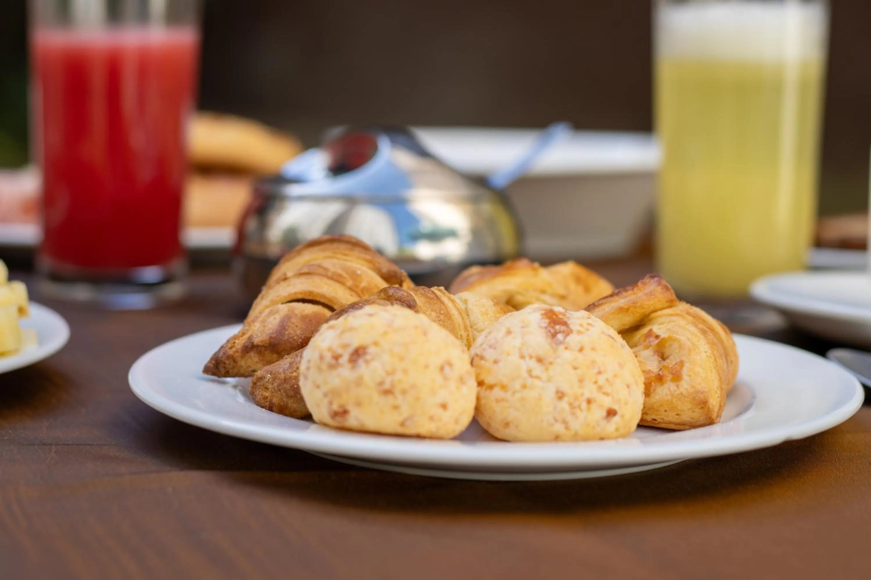 Food and drinks in El Prado Hotel