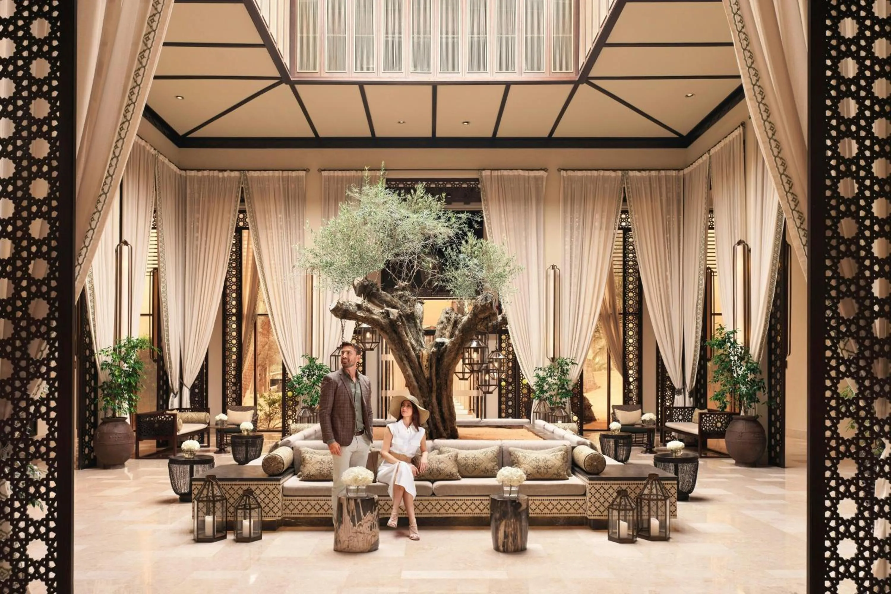 Lobby or reception in The Ritz-Carlton Ras Al Khaimah, Al Wadi Desert