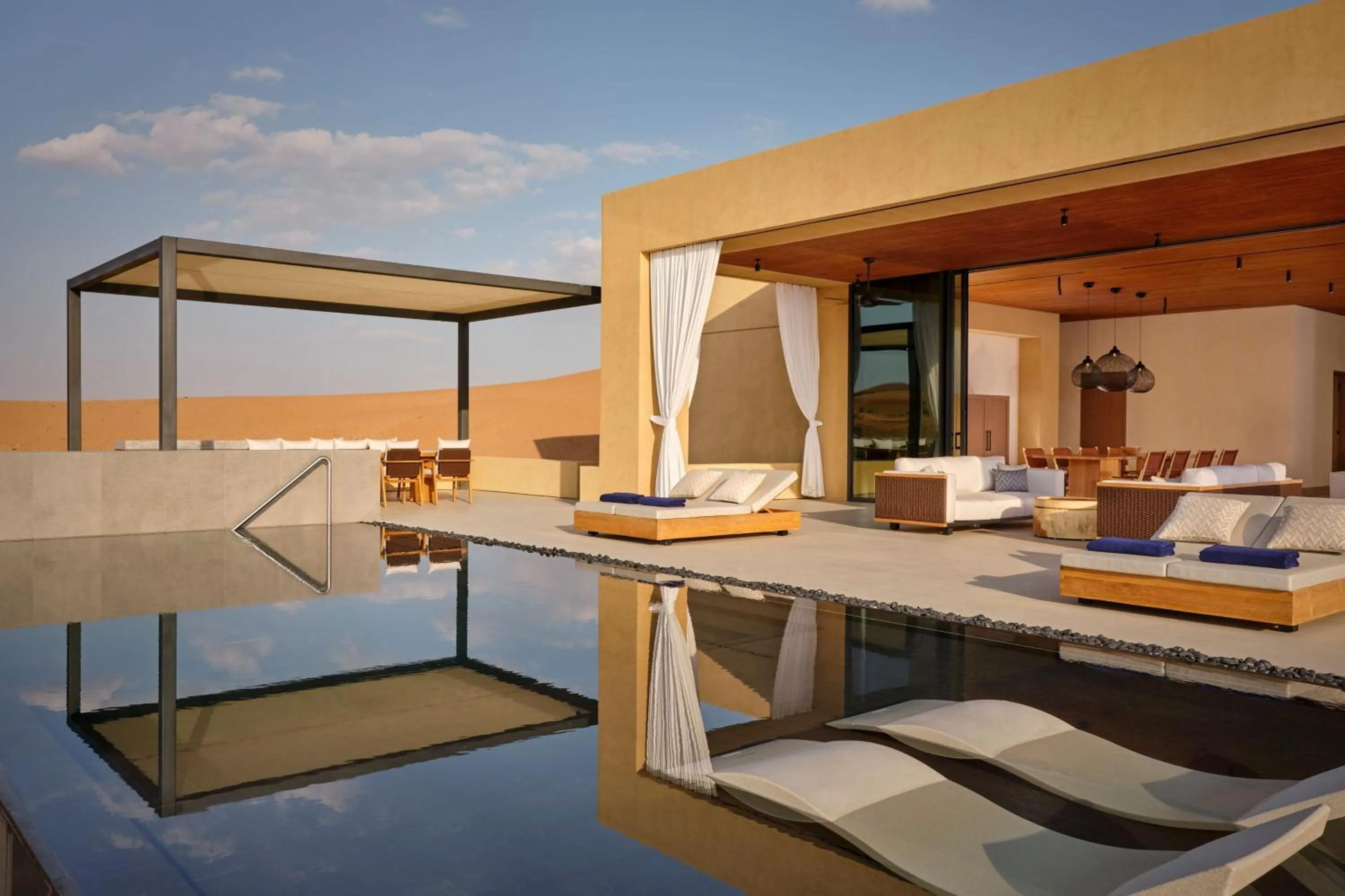 Swimming pool in The Ritz-Carlton Ras Al Khaimah, Al Wadi Desert