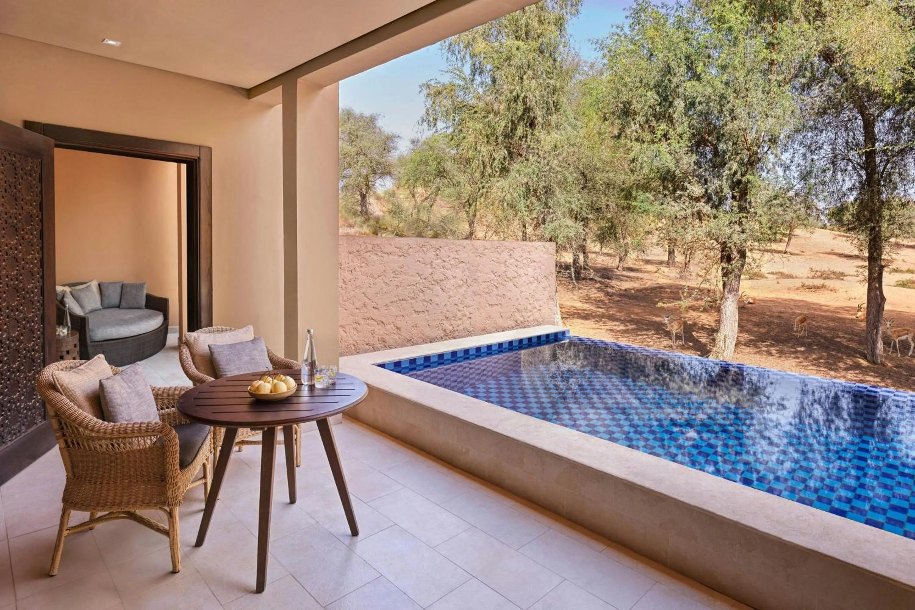 Swimming pool in The Ritz-Carlton Ras Al Khaimah, Al Wadi Desert