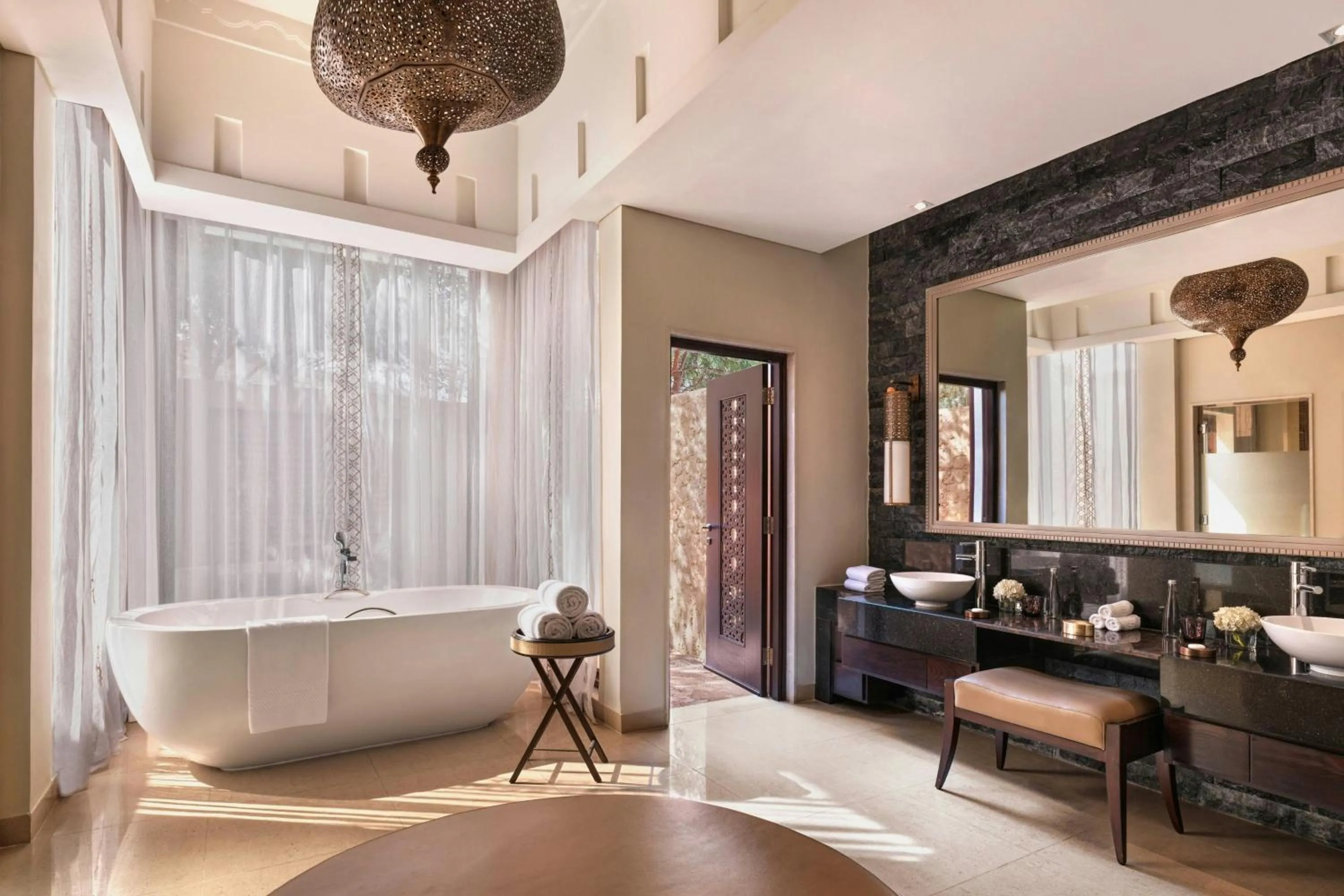 Bathroom in The Ritz-Carlton Ras Al Khaimah, Al Wadi Desert