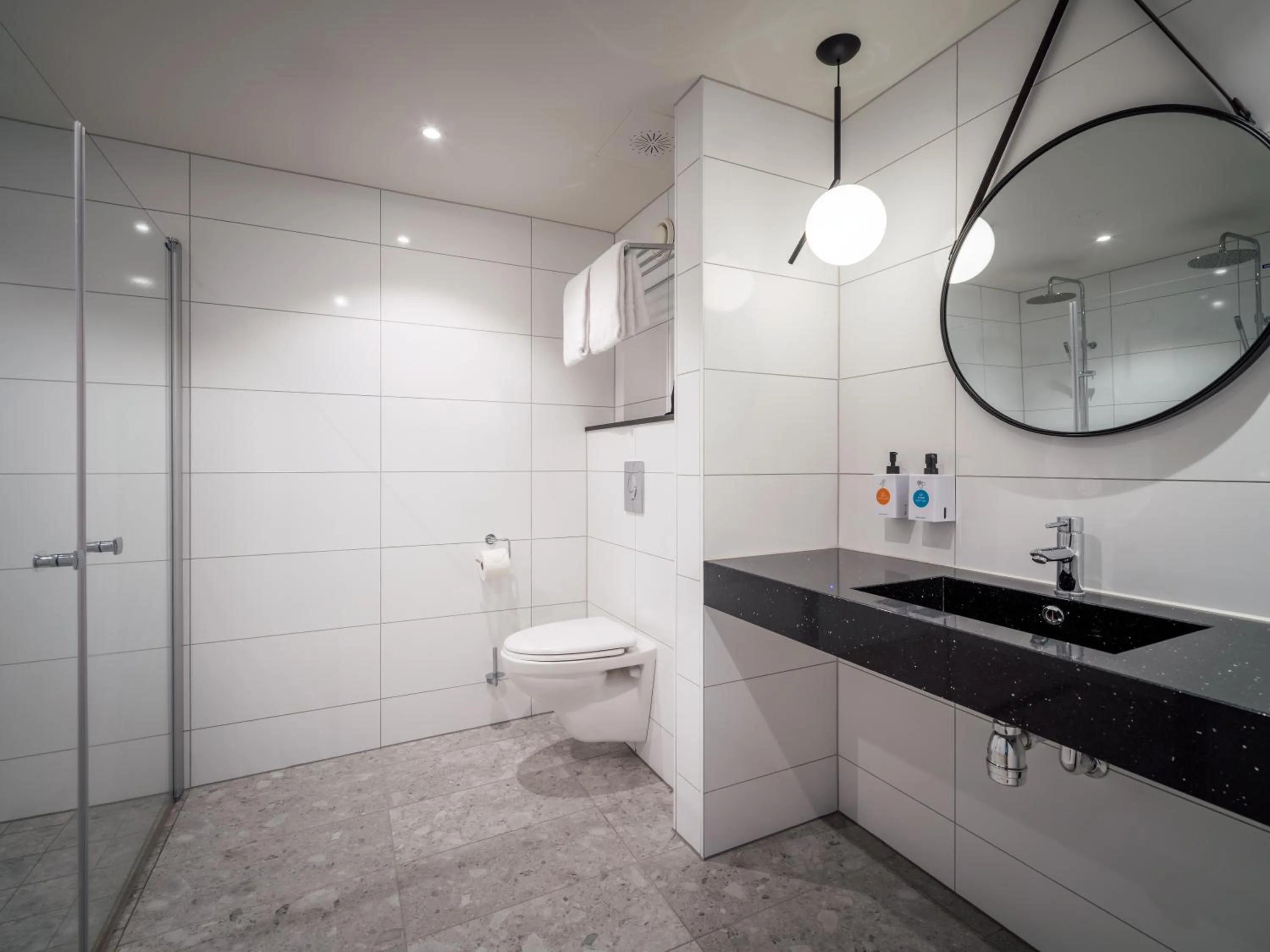 Bathroom in Quality Airport Hotel Værnes