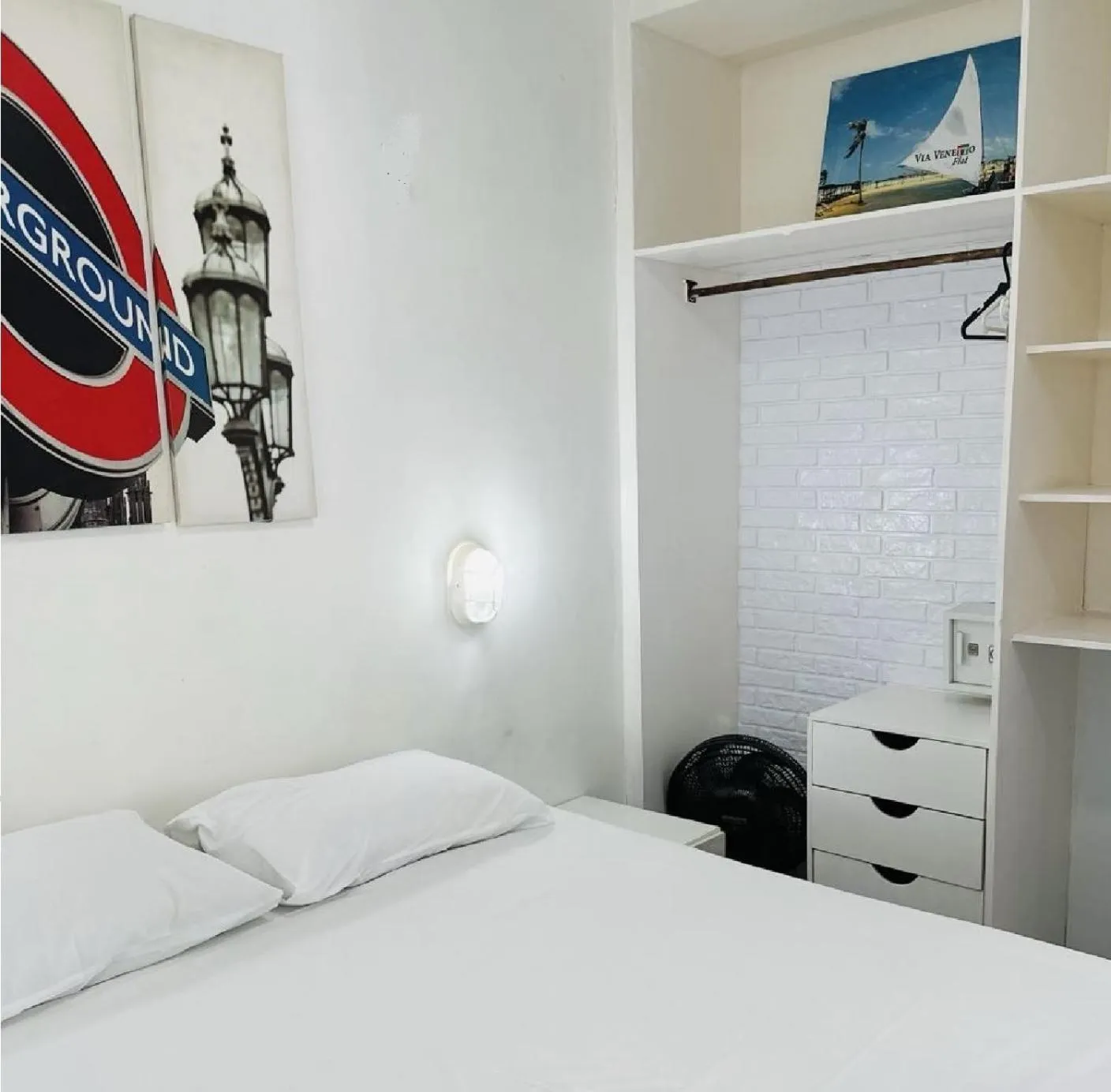 Bedroom, Bed in Via Venetto - Vista Mar