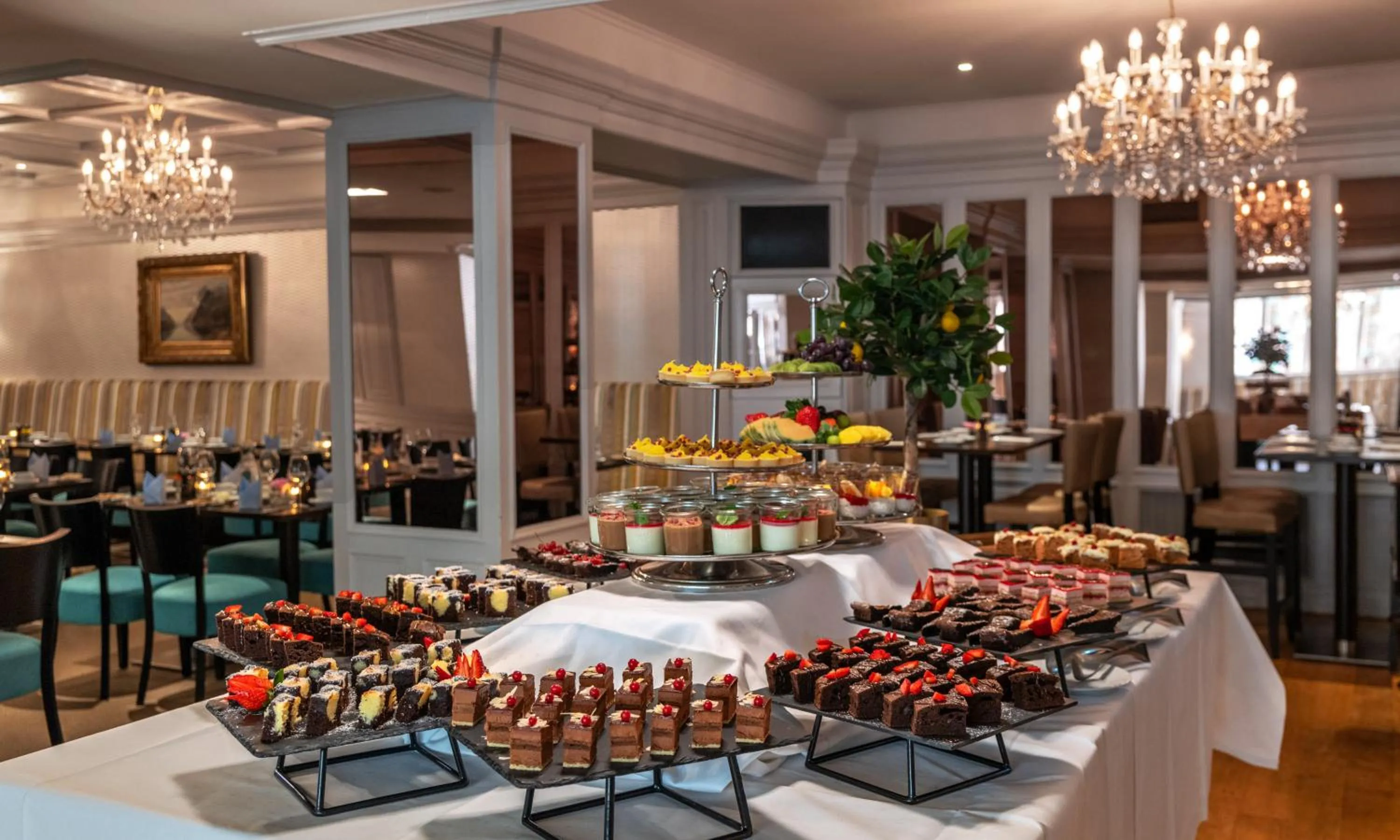 Restaurant/places to eat in Thon Hotel Slottsparken