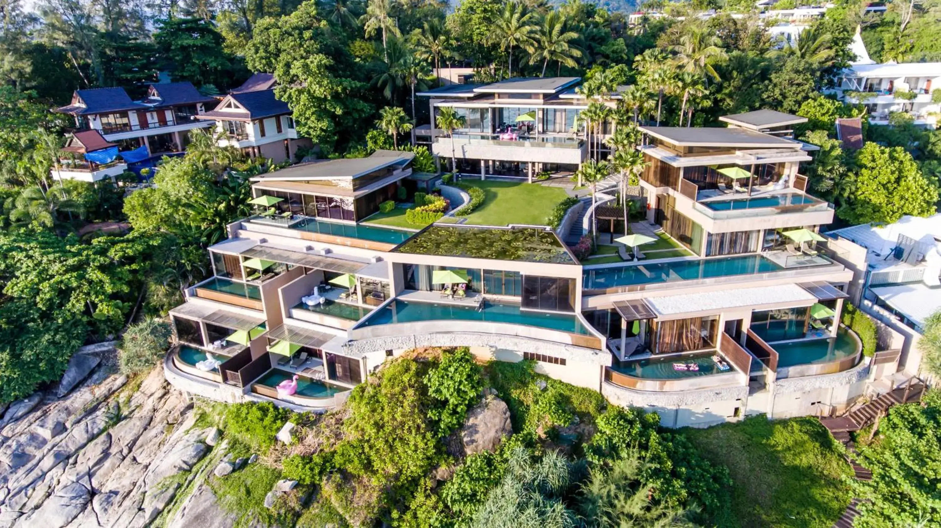 Bird's eye view in Impiana Private Villas Kata Noi Bird's eye view in Impiana Private Villas Kata Noi