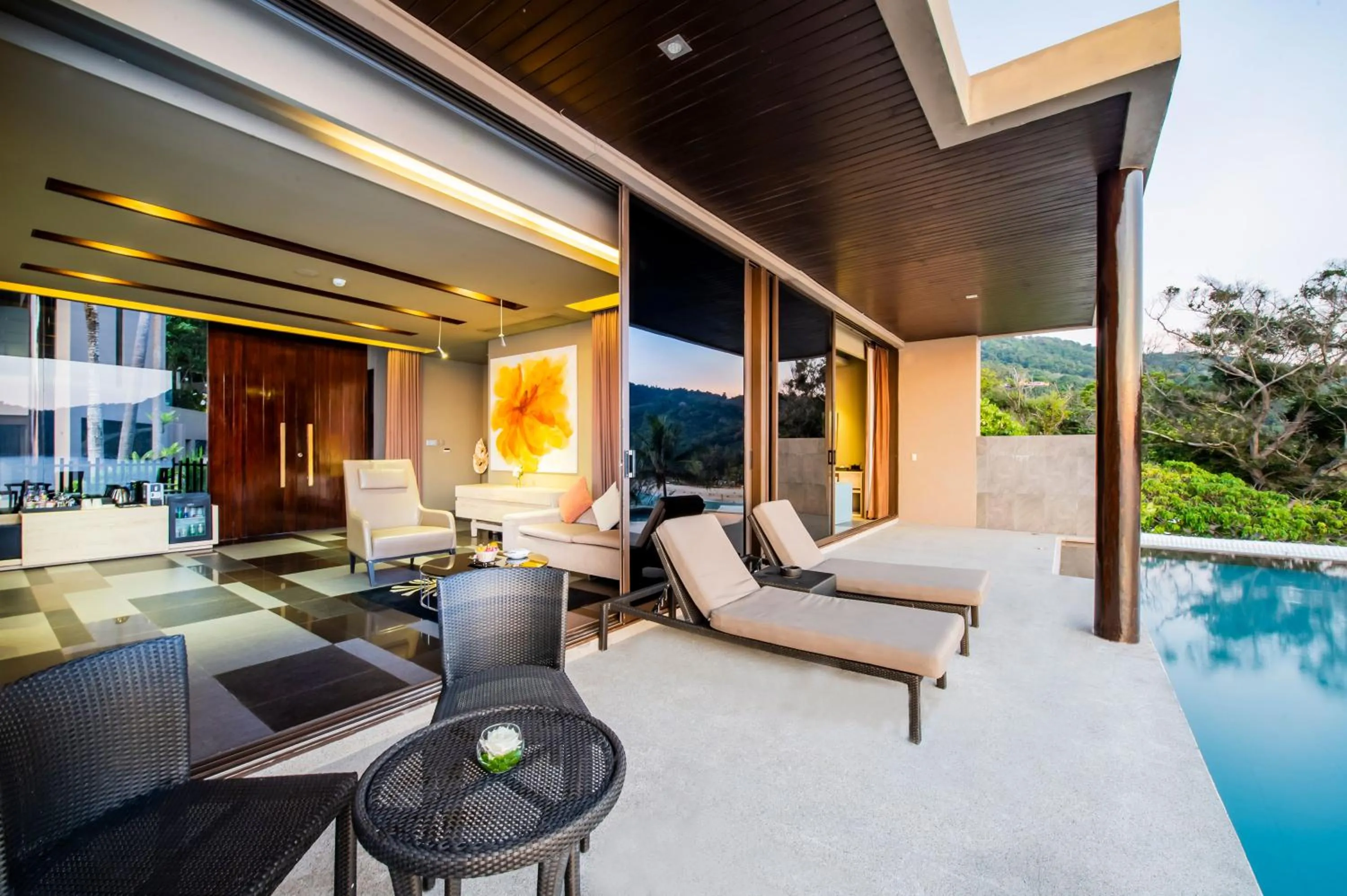 Balcony/Terrace in Impiana Private Villas Kata Noi