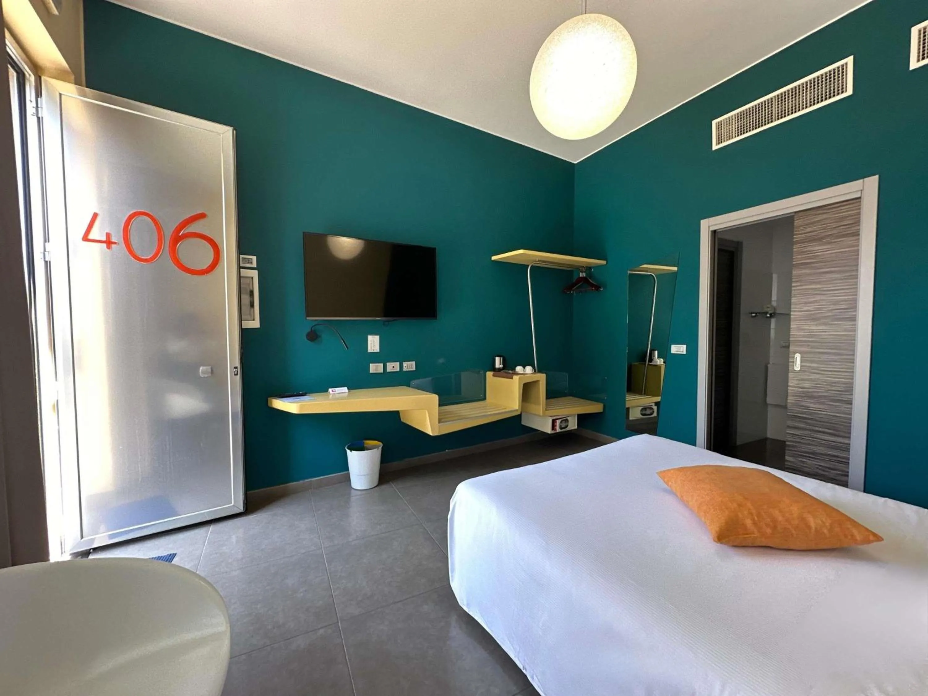 Bedroom, Bed in ibis Styles Catania Acireale