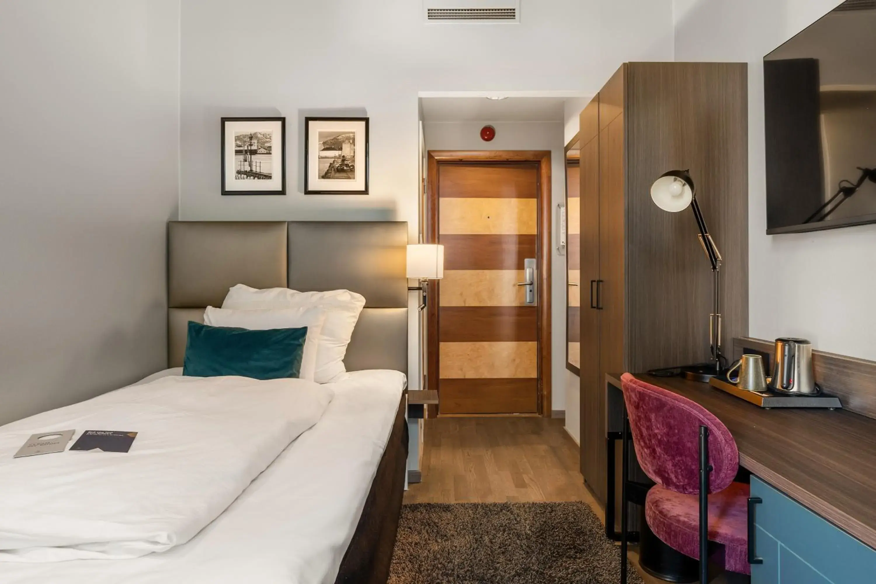 Bed in Clarion Hotel Admiral Bed in Clarion Hotel Admiral