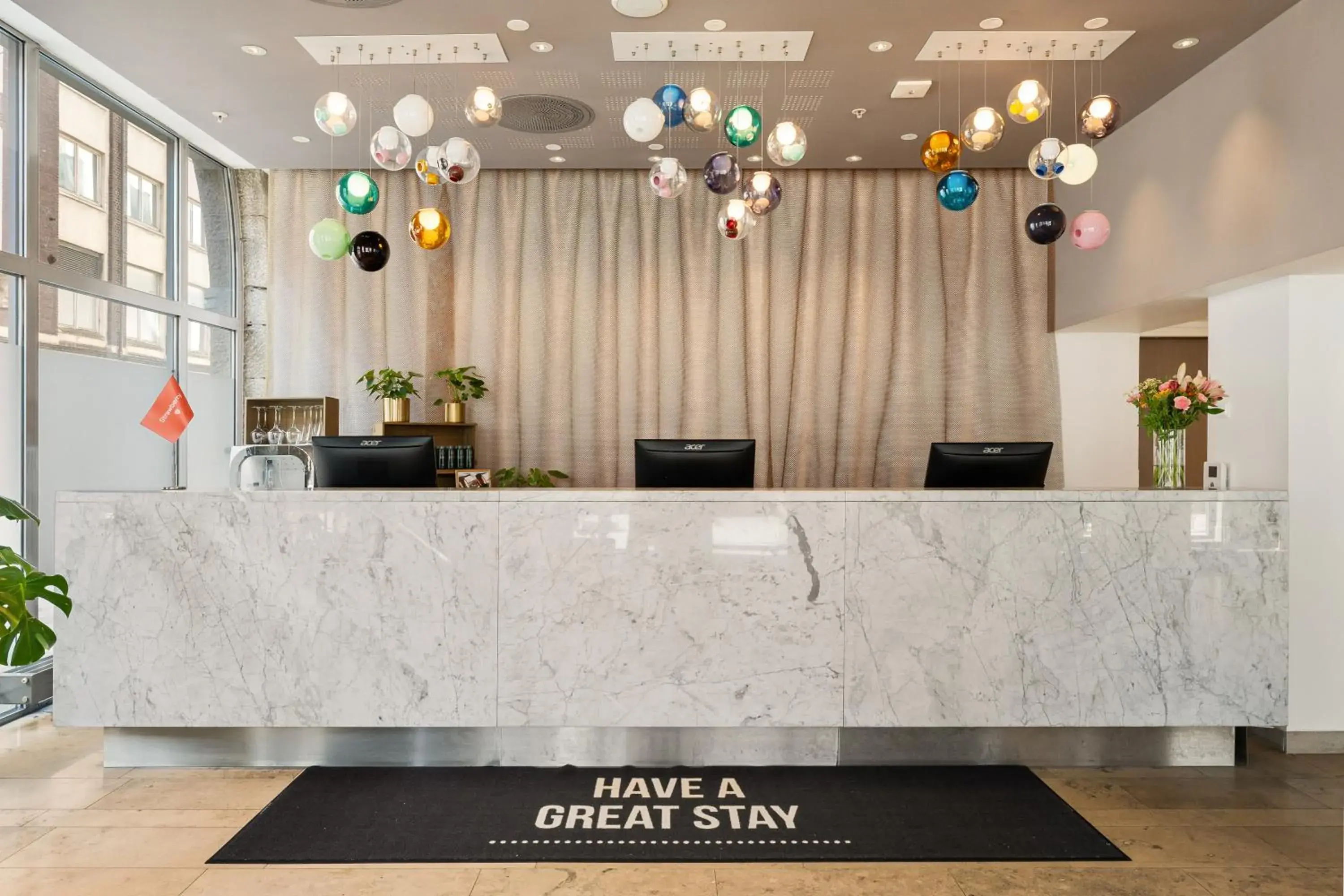 Lobby or reception in Clarion Hotel Admiral Lobby or reception in Clarion Hotel Admiral