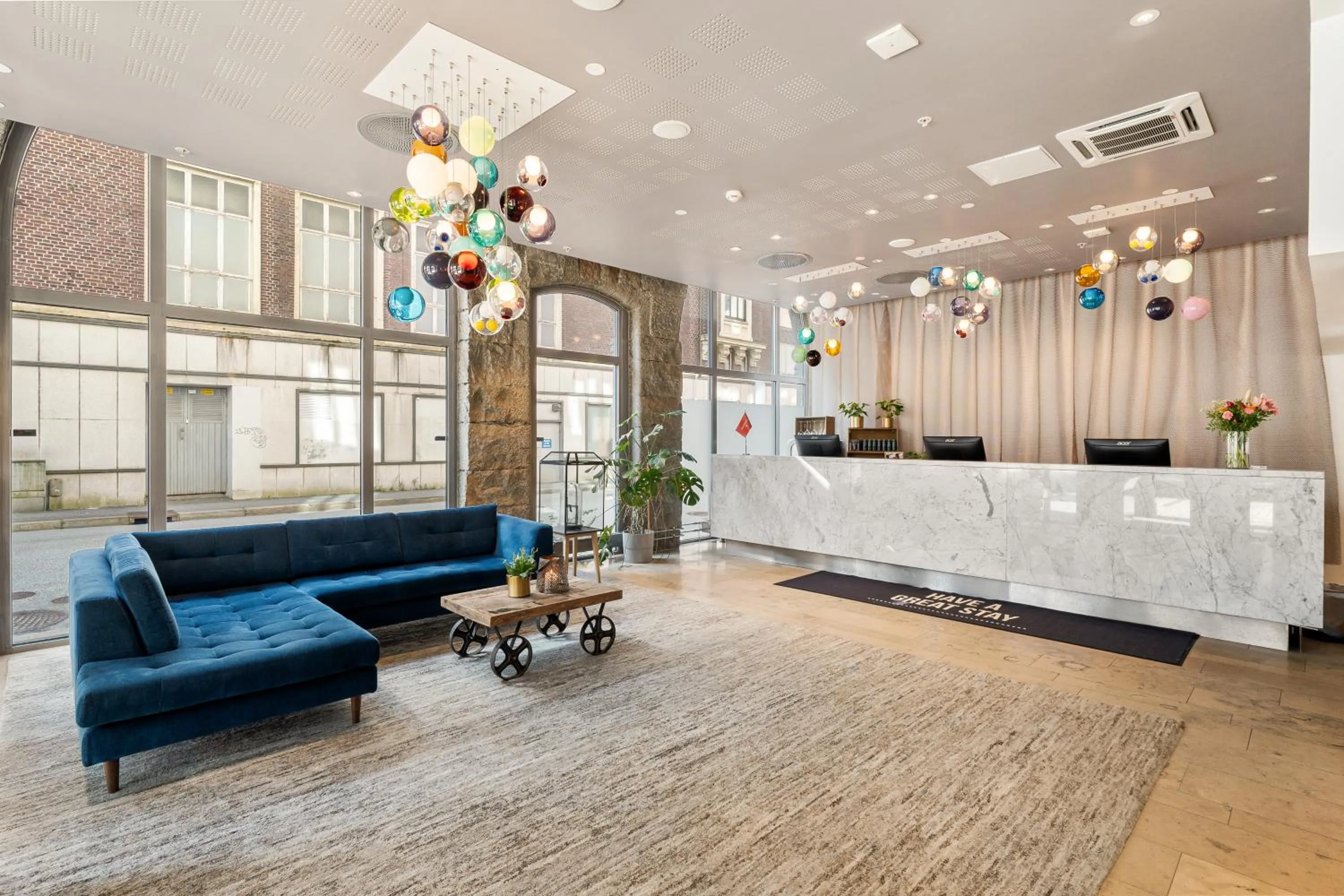 Lobby or reception in Clarion Hotel Admiral