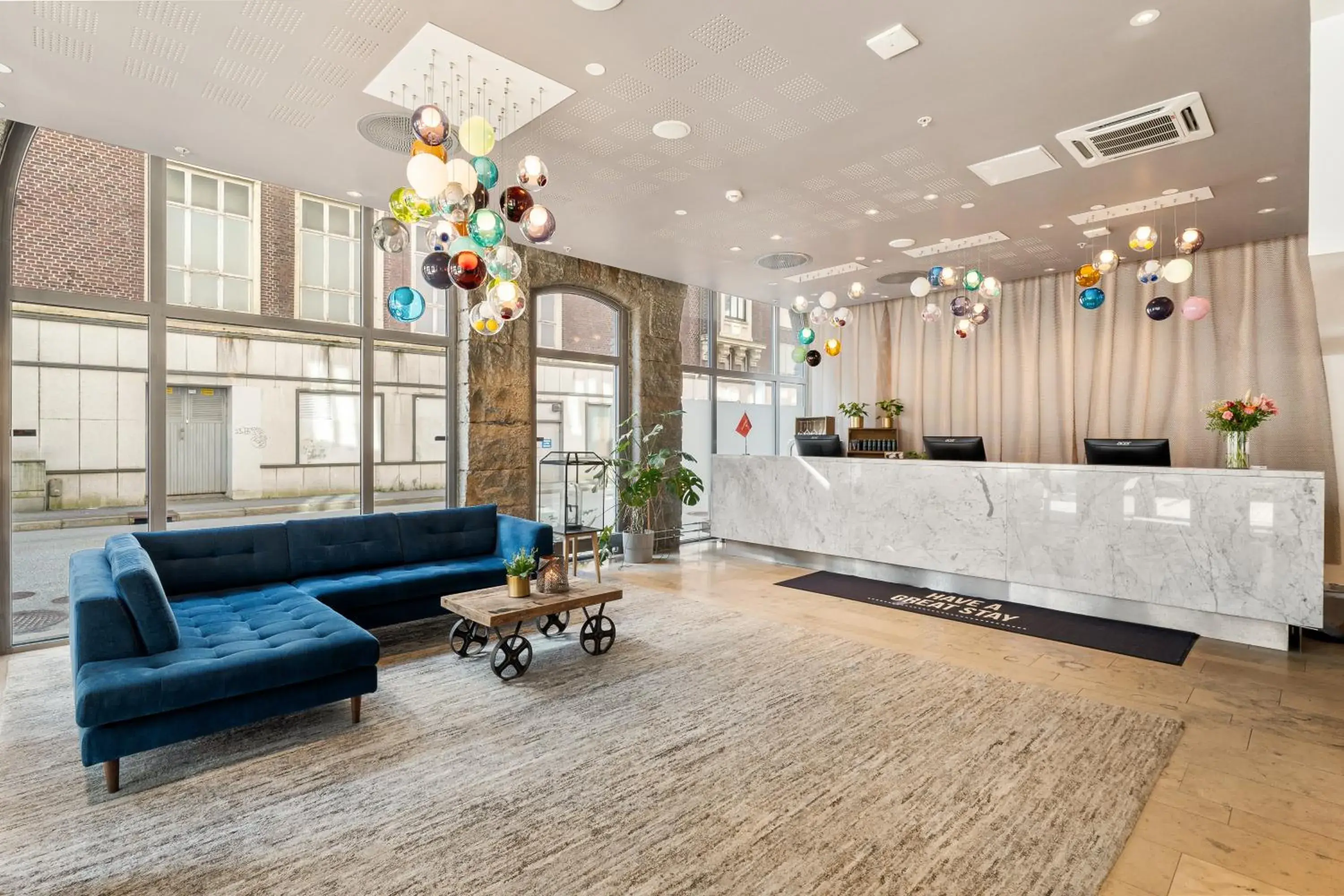 Lobby or reception in Clarion Hotel Admiral Lobby or reception in Clarion Hotel Admiral