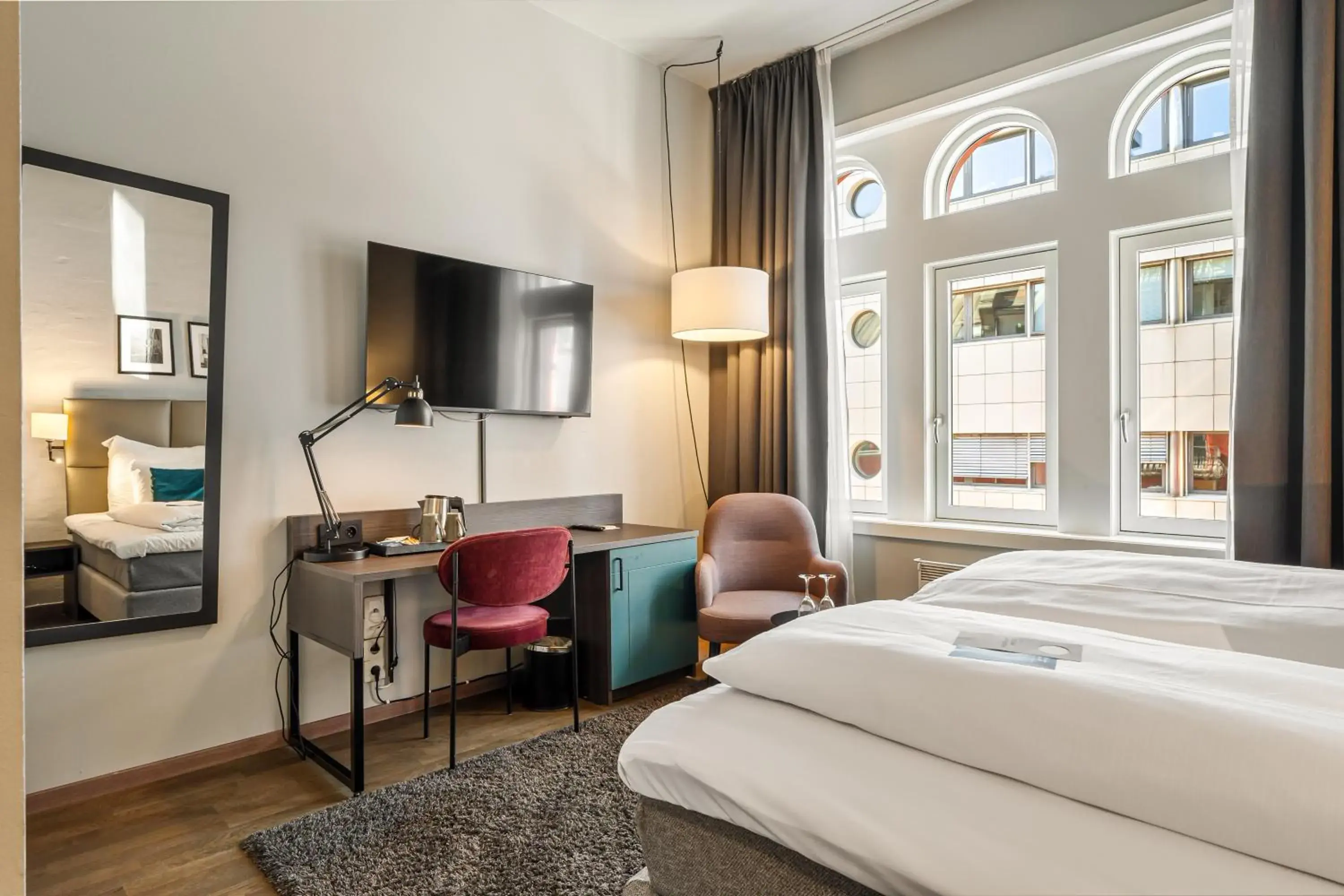 Bed in Clarion Hotel Admiral Bed in Clarion Hotel Admiral