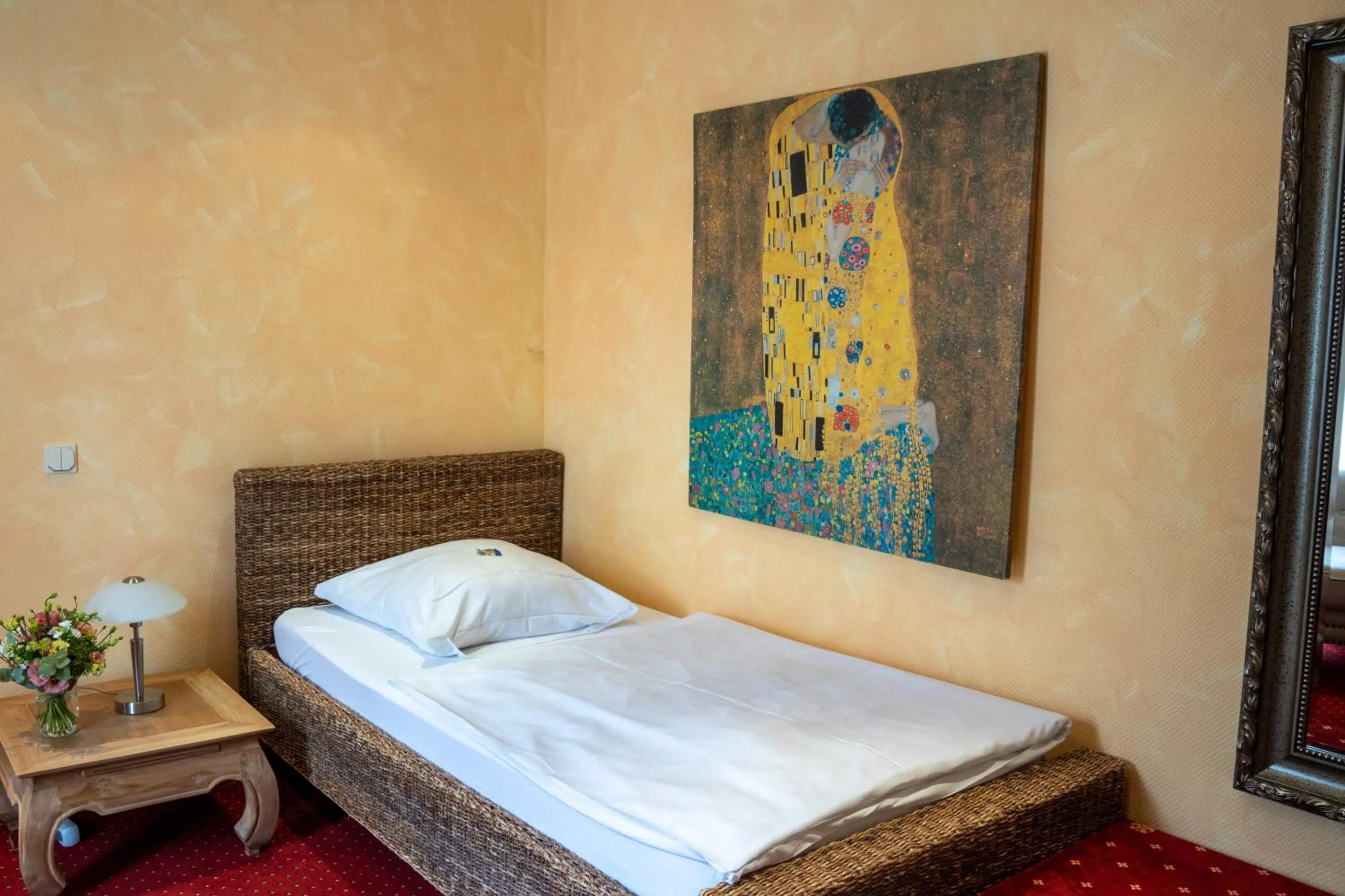 Photo of the whole room, Bed in Hotel Landhaus Knappmann