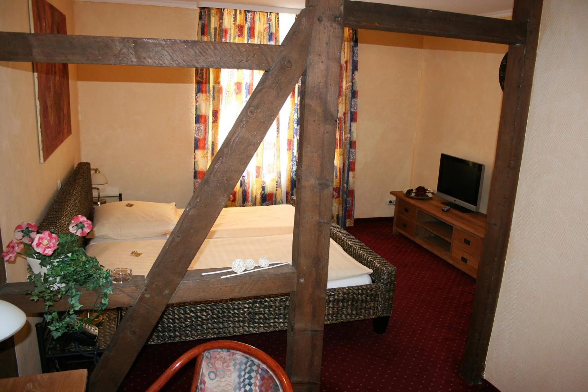 Photo of the whole room, Bed in Hotel Landhaus Knappmann