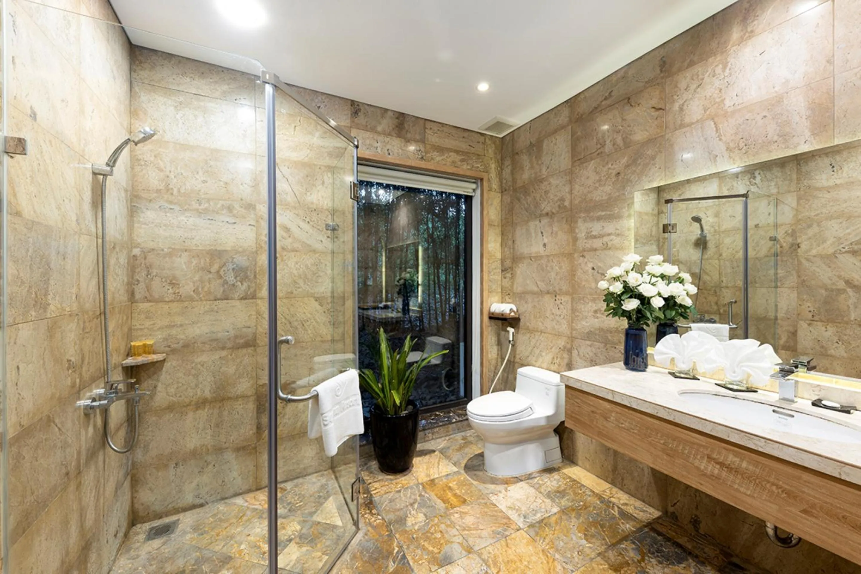 Bathroom in Serena Kim Boi Resort - Hoa Binh