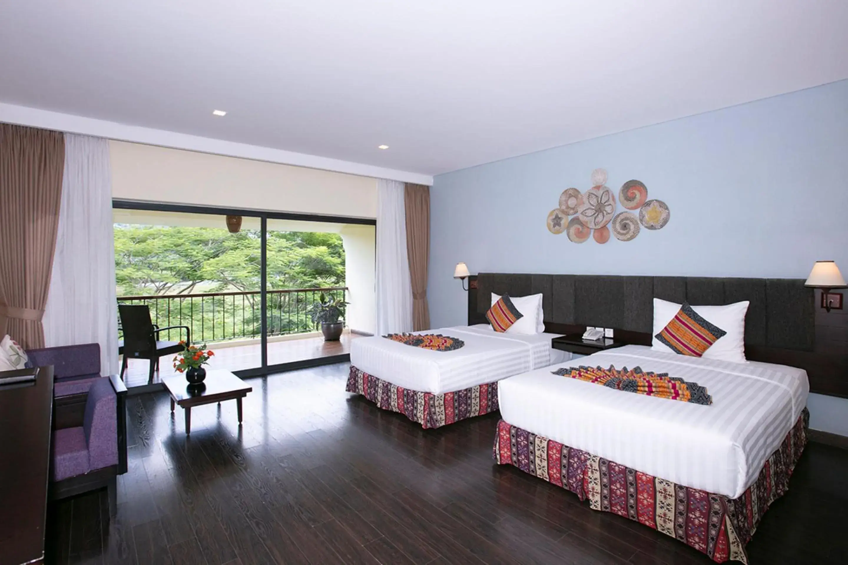 Deluxe Nature View Twin in Serena Kim Boi Resort - Hoa Binh Deluxe Nature View Twin in Serena Kim Boi Resort - Hoa Binh