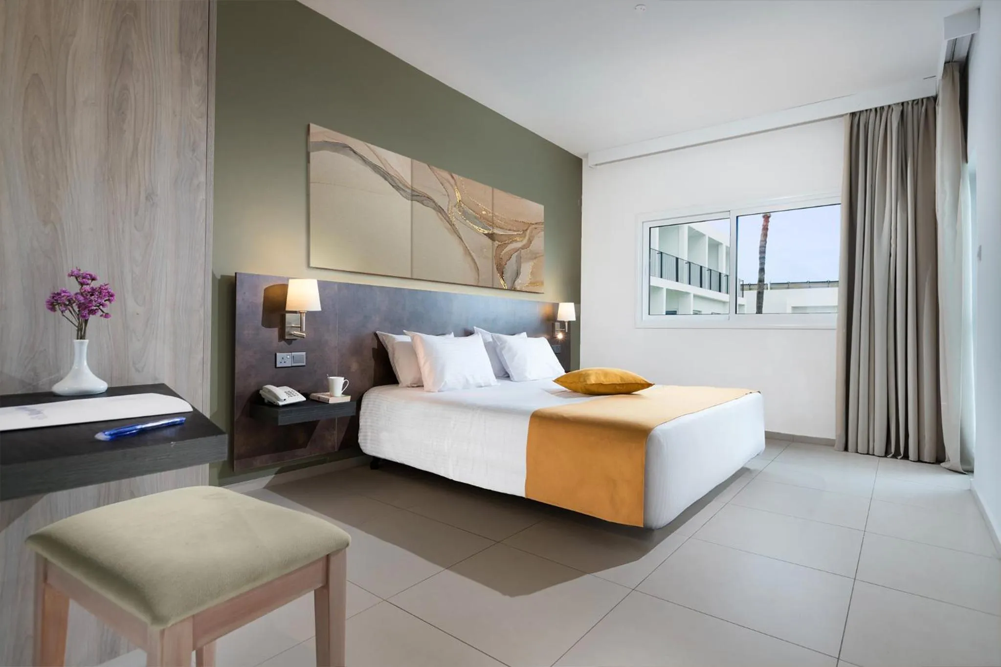 Bed in Mayfair Hotel