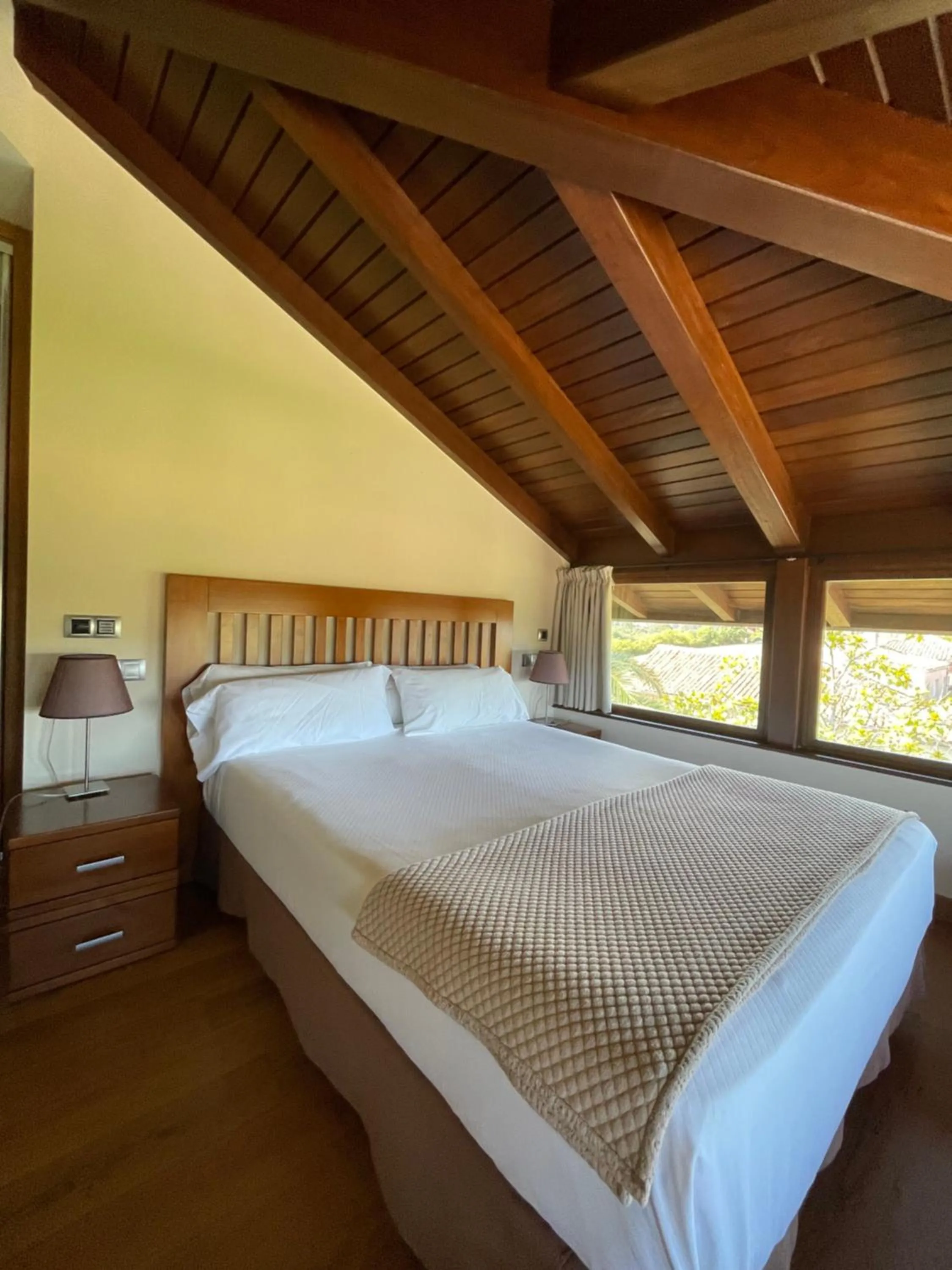 Bed in Hotel Villadesella