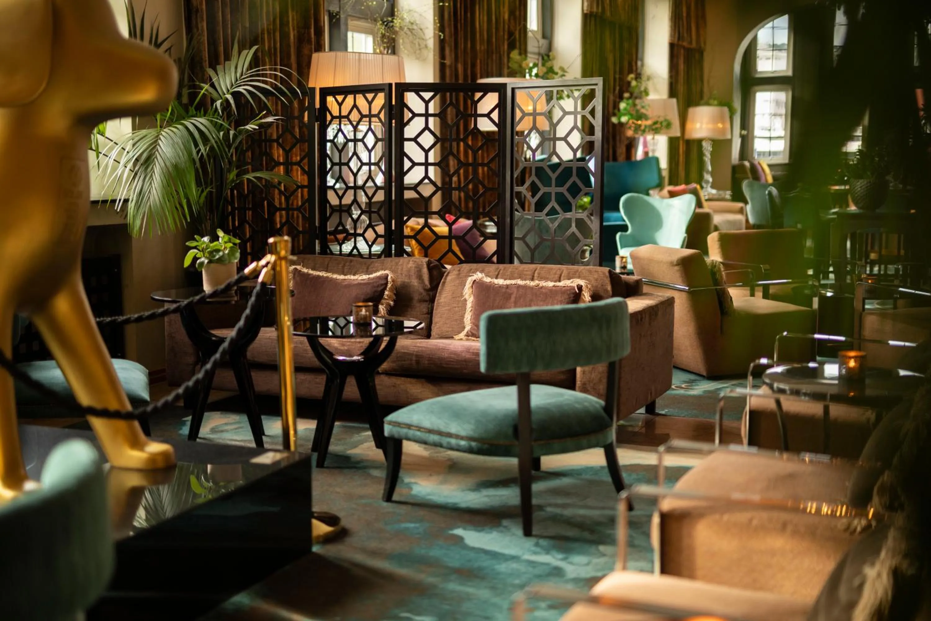 Seating area in Home Hotel Havnekontoret