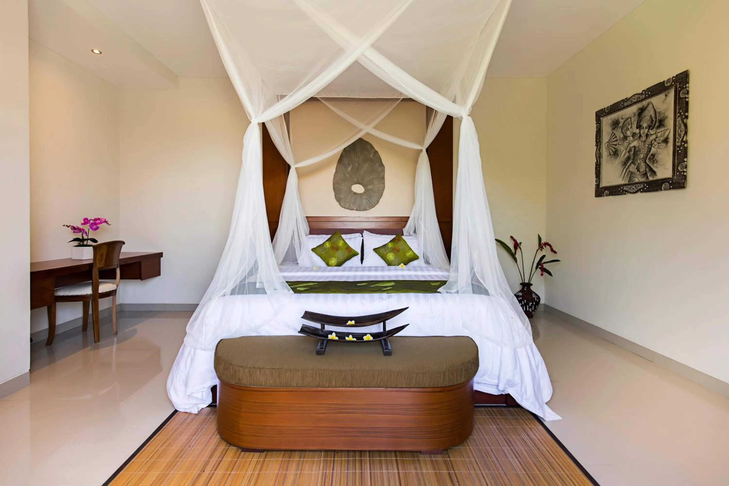 Bed in Alosta Luxury Private Villa
