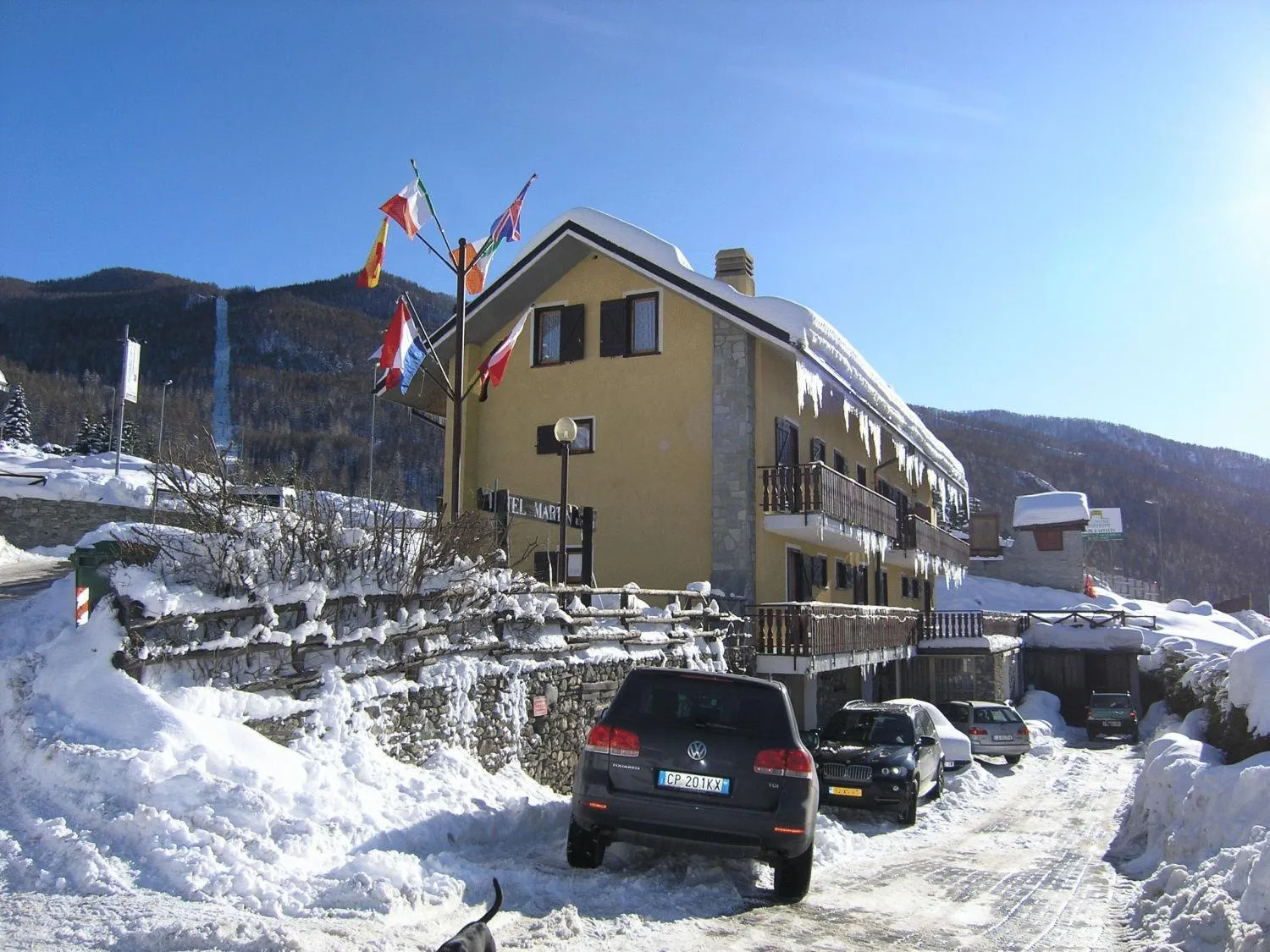 Facade/entrance in Hotel Martin