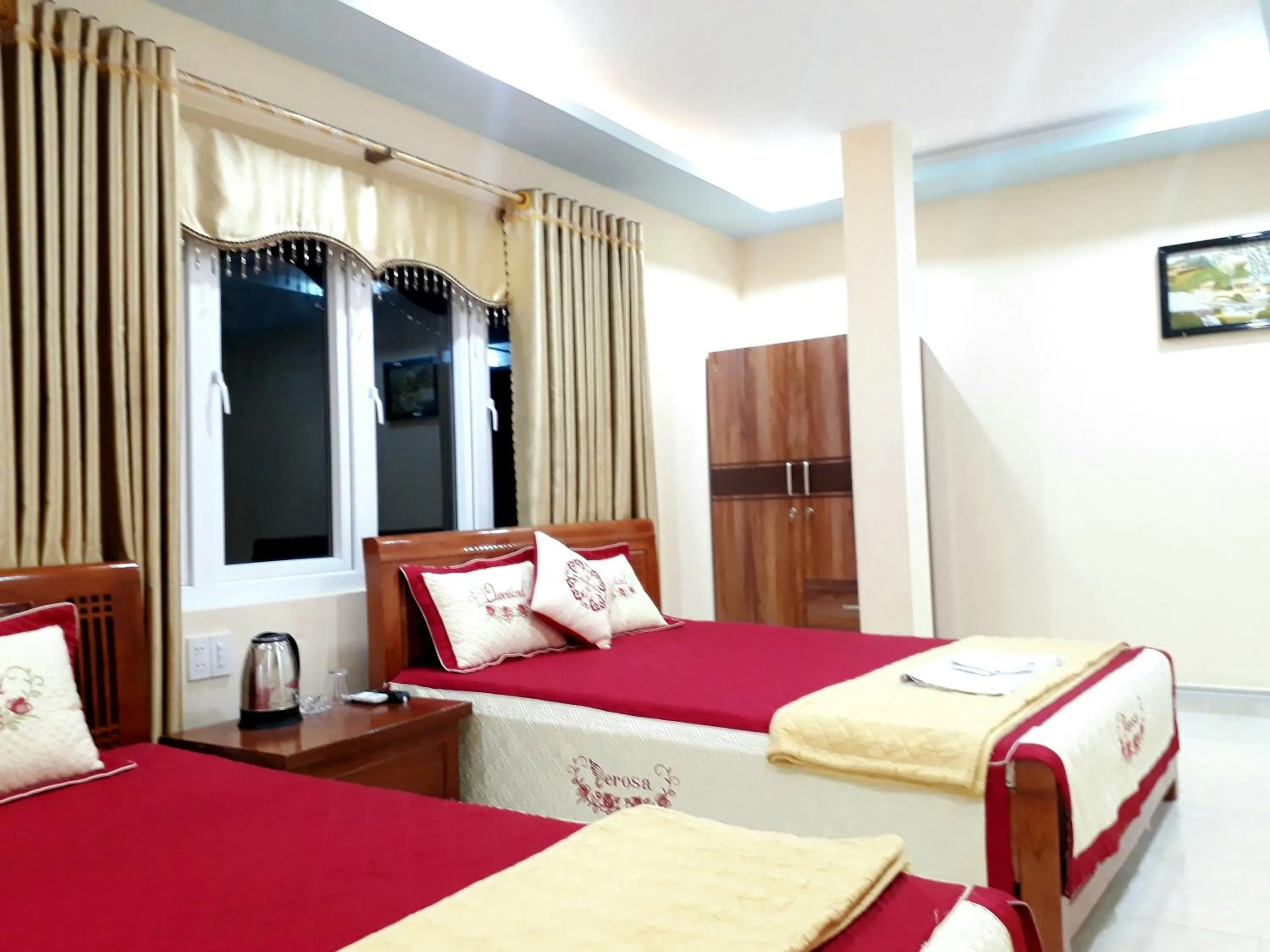 Bed in Thanh Trung Hotel