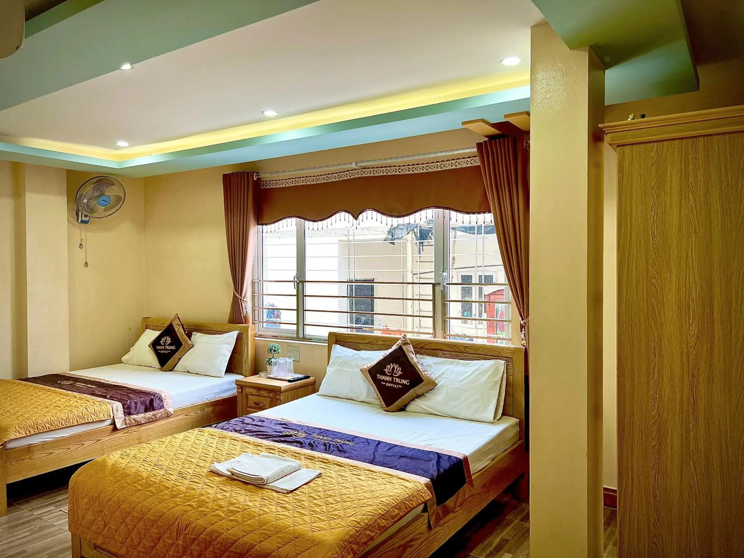 Comfort Quadruple Room in Thanh Trung Hotel Comfort Quadruple Room in Thanh Trung Hotel