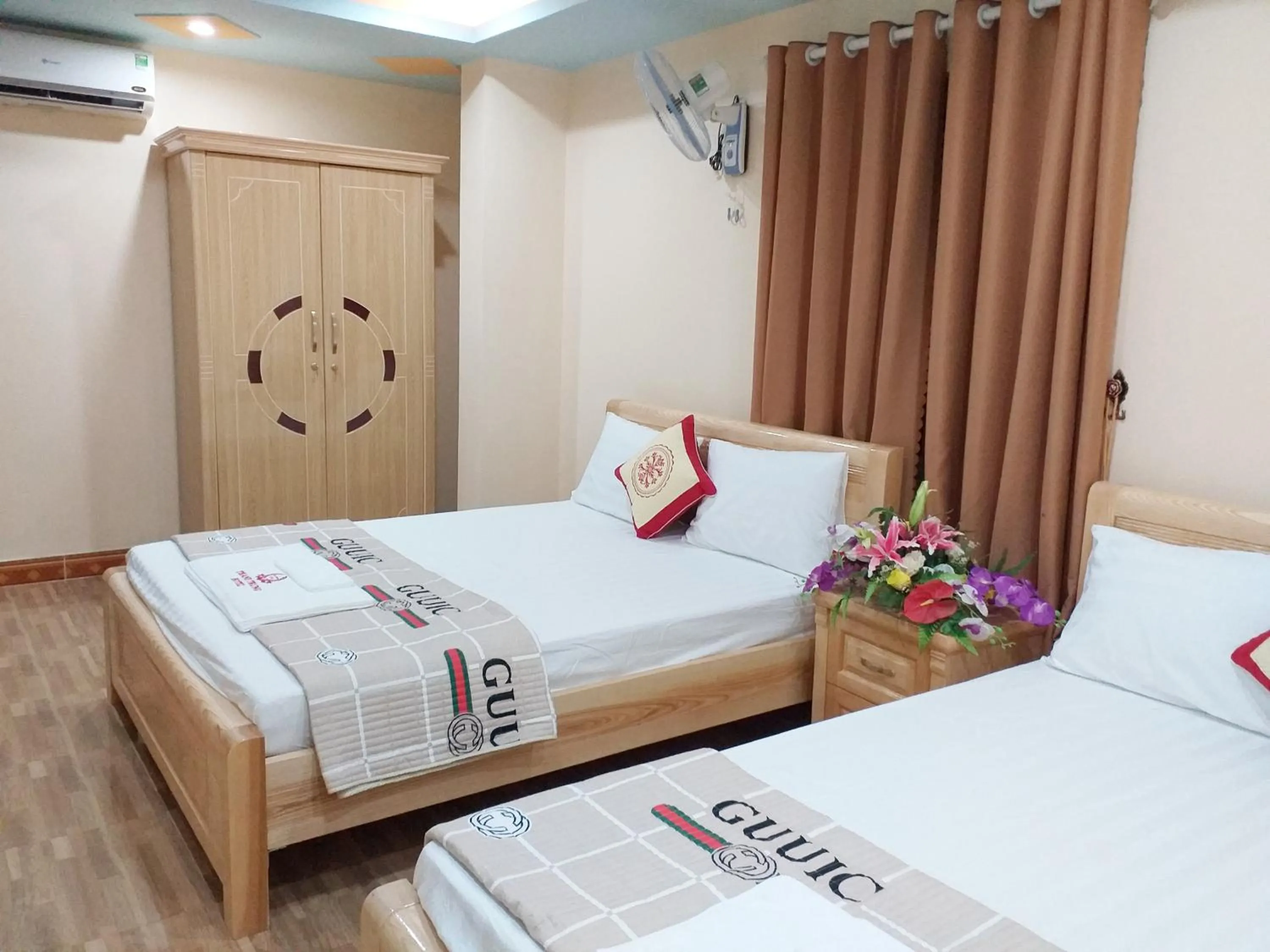 Bed in Thanh Trung Hotel
