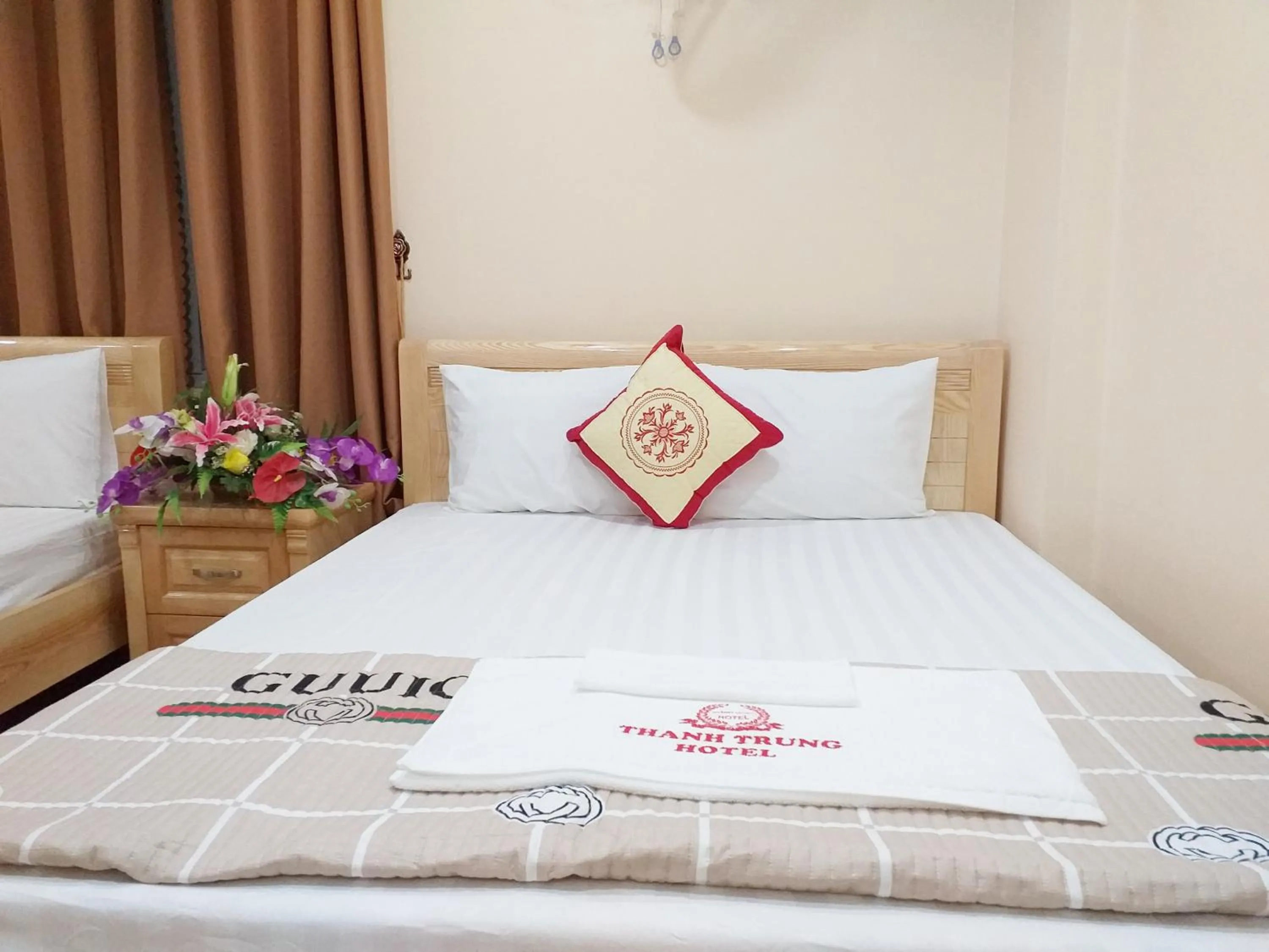 Bed in Thanh Trung Hotel