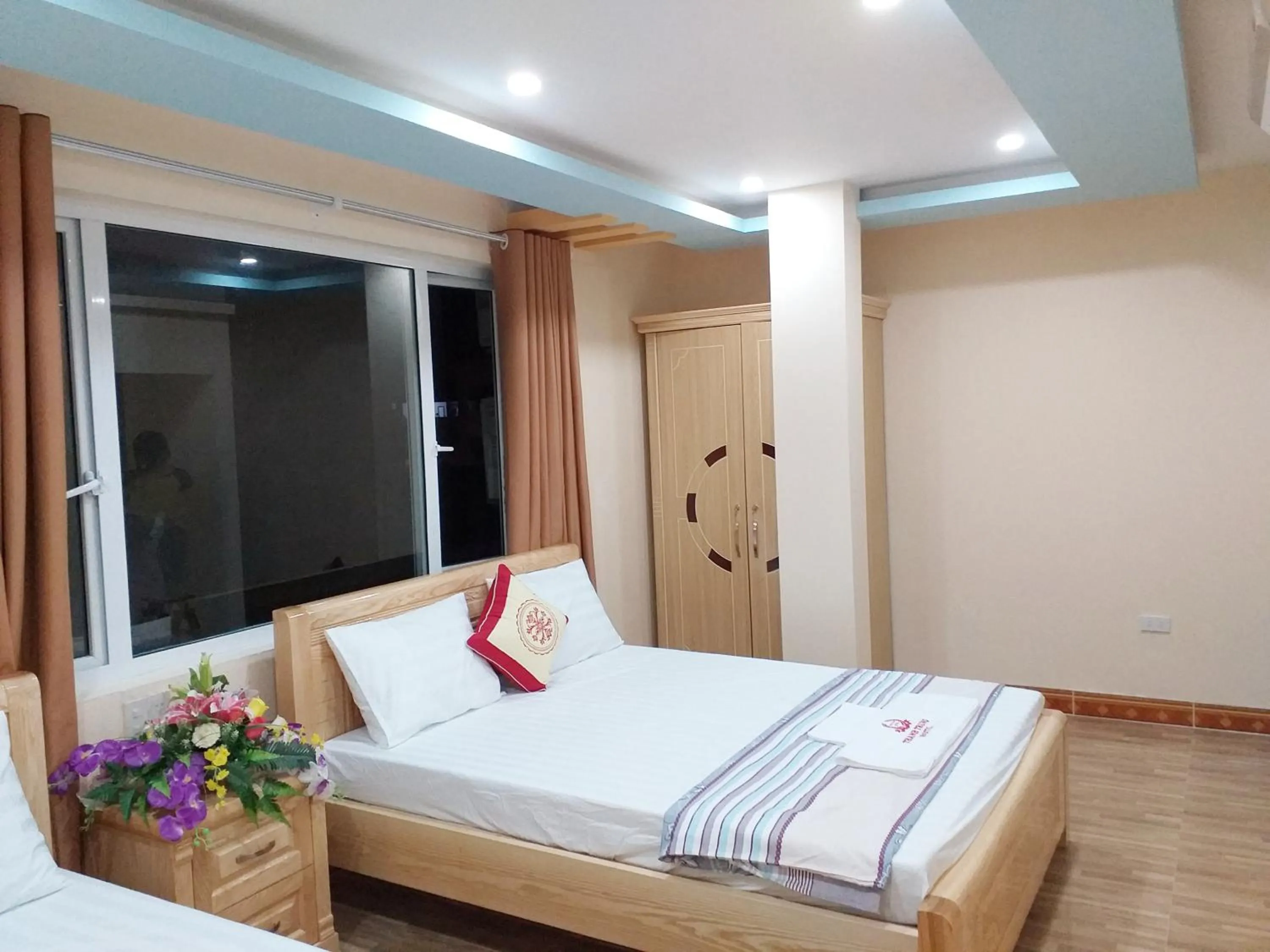Bed in Thanh Trung Hotel