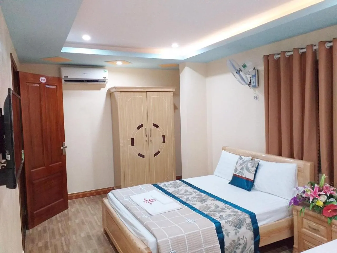 Bed in Thanh Trung Hotel