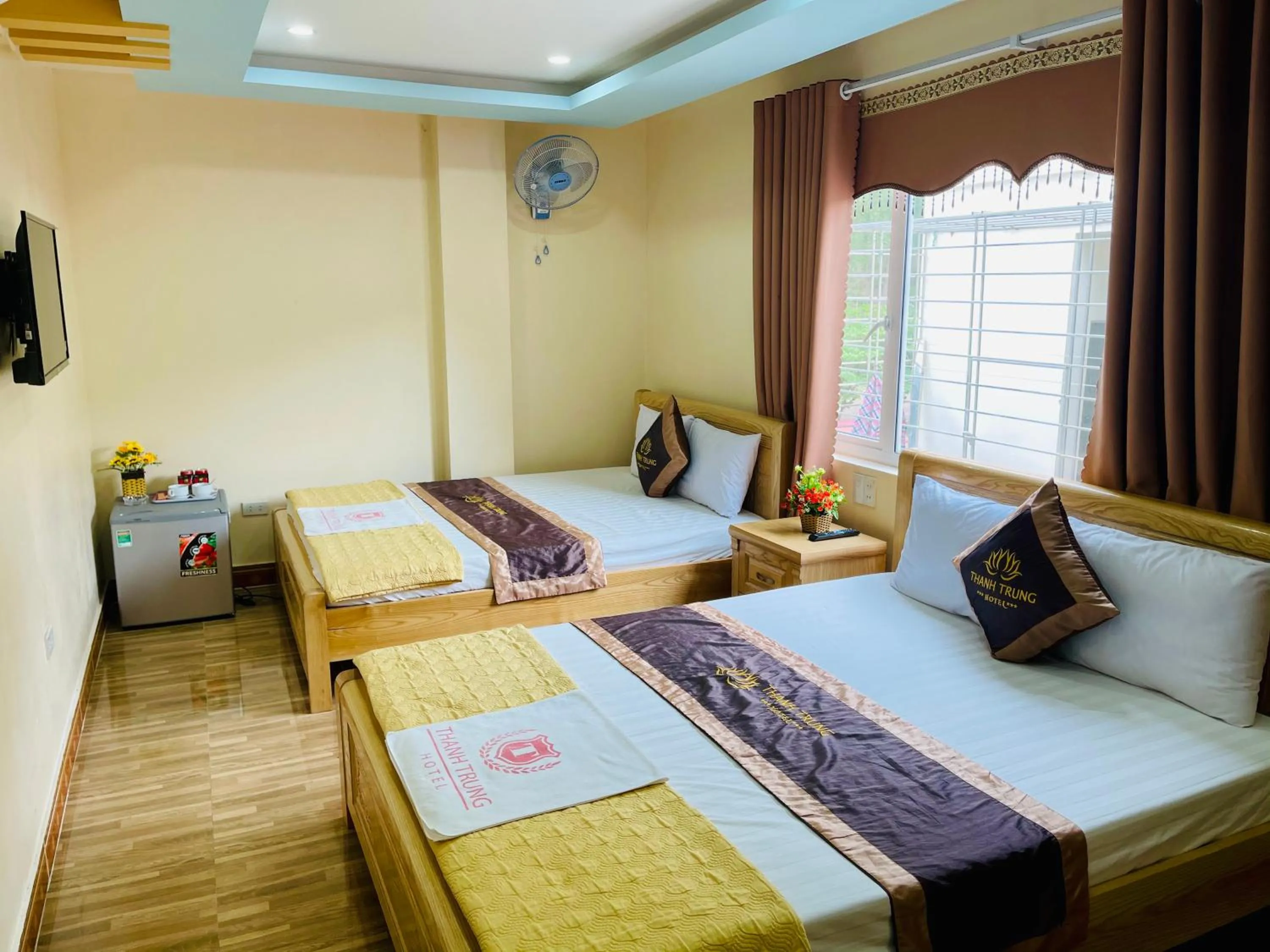 Bed in Thanh Trung Hotel