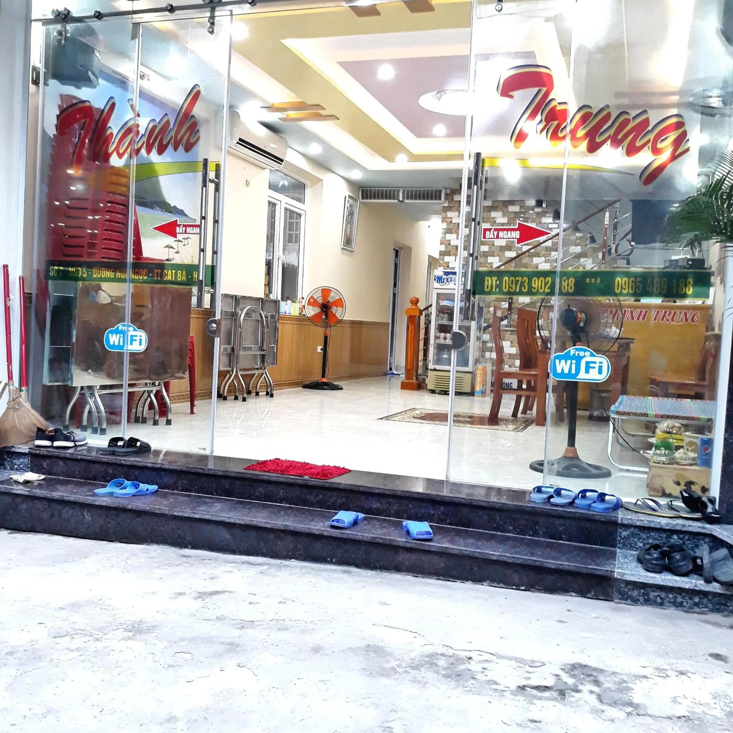 Property building in Thanh Trung Hotel