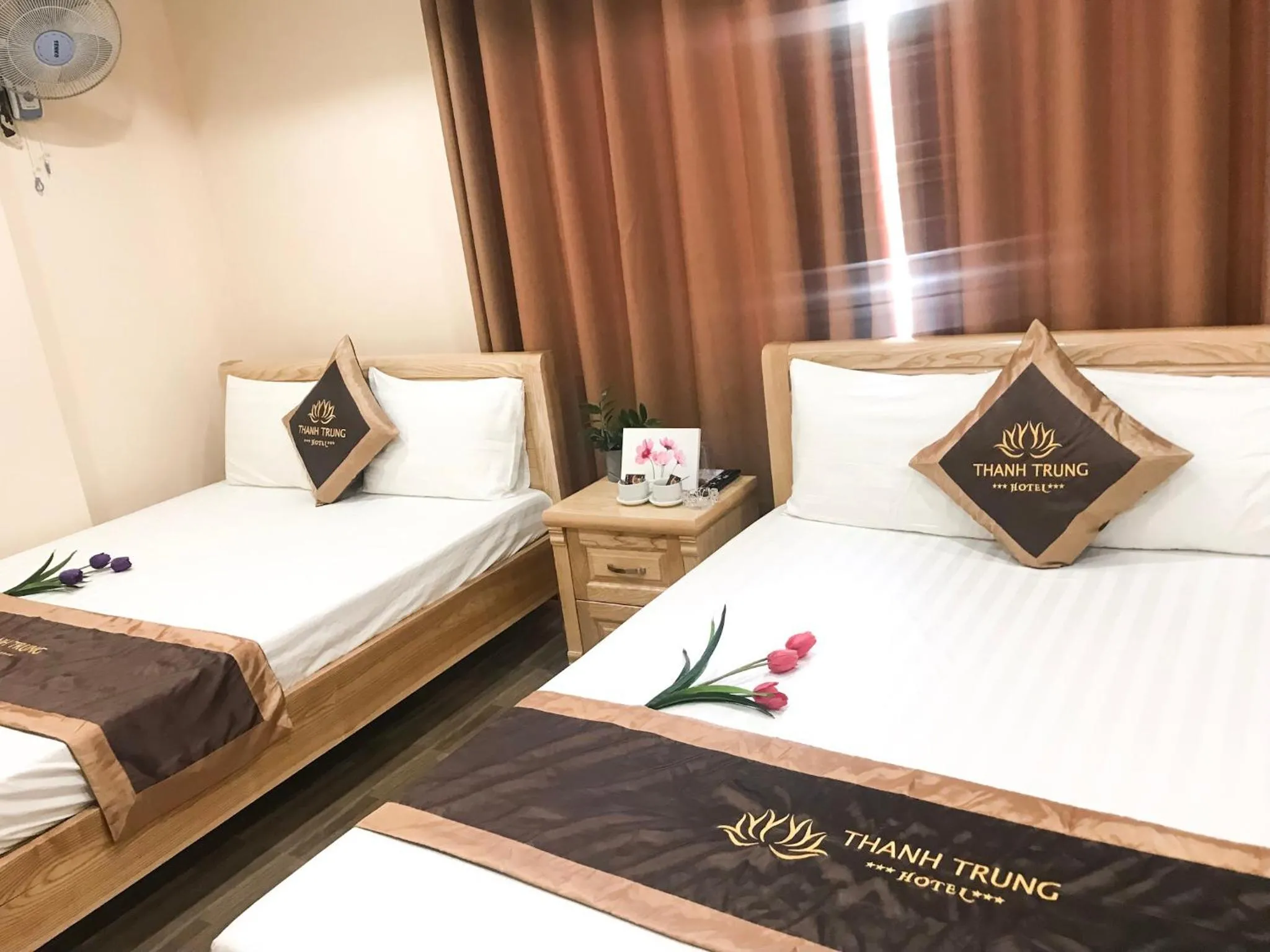 Bed in Thanh Trung Hotel