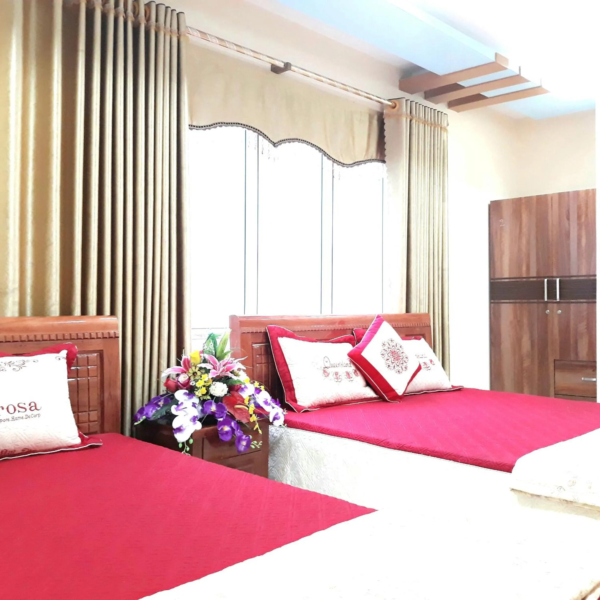 Bed in Thanh Trung Hotel