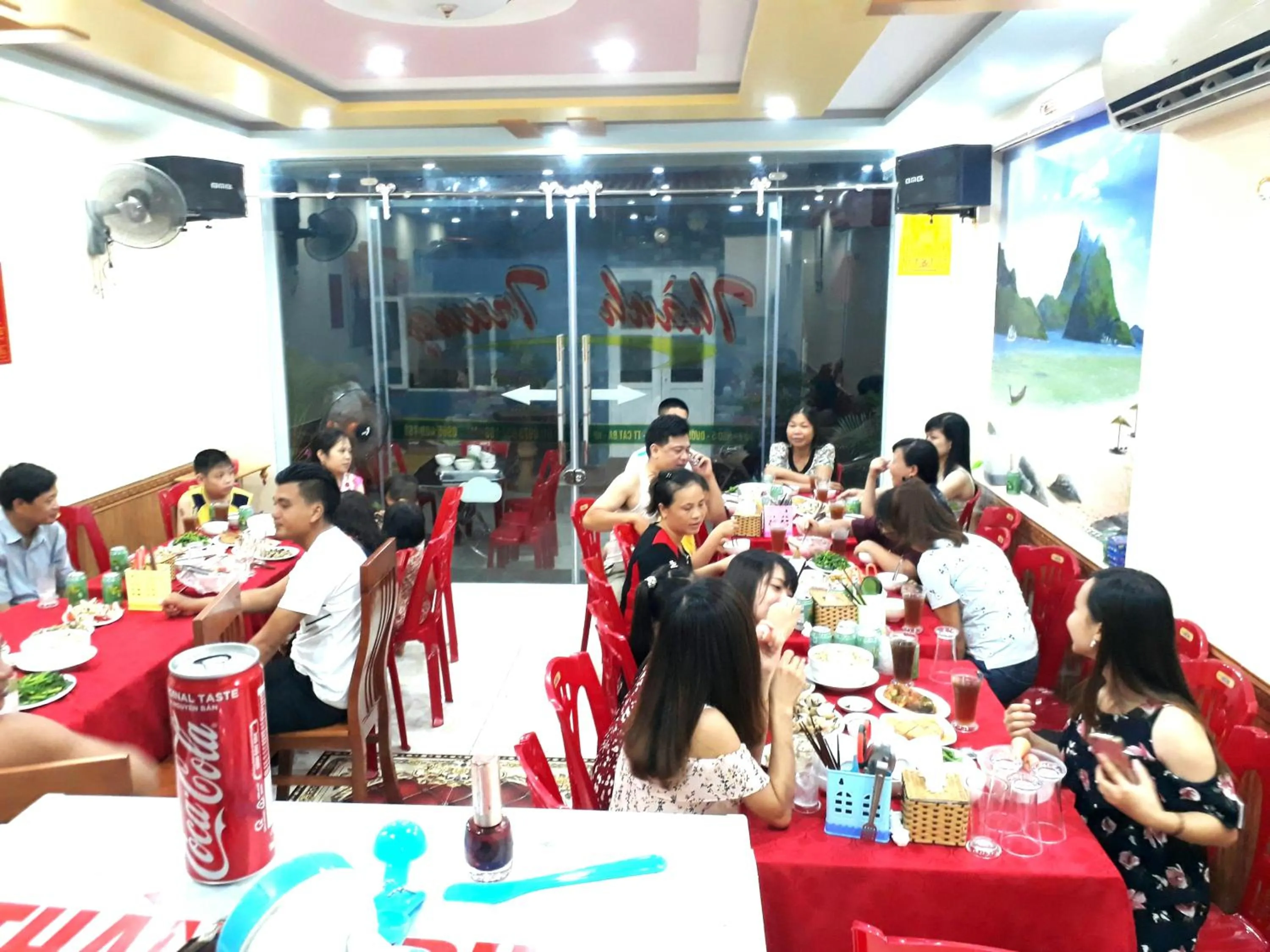 Property building in Thanh Trung Hotel